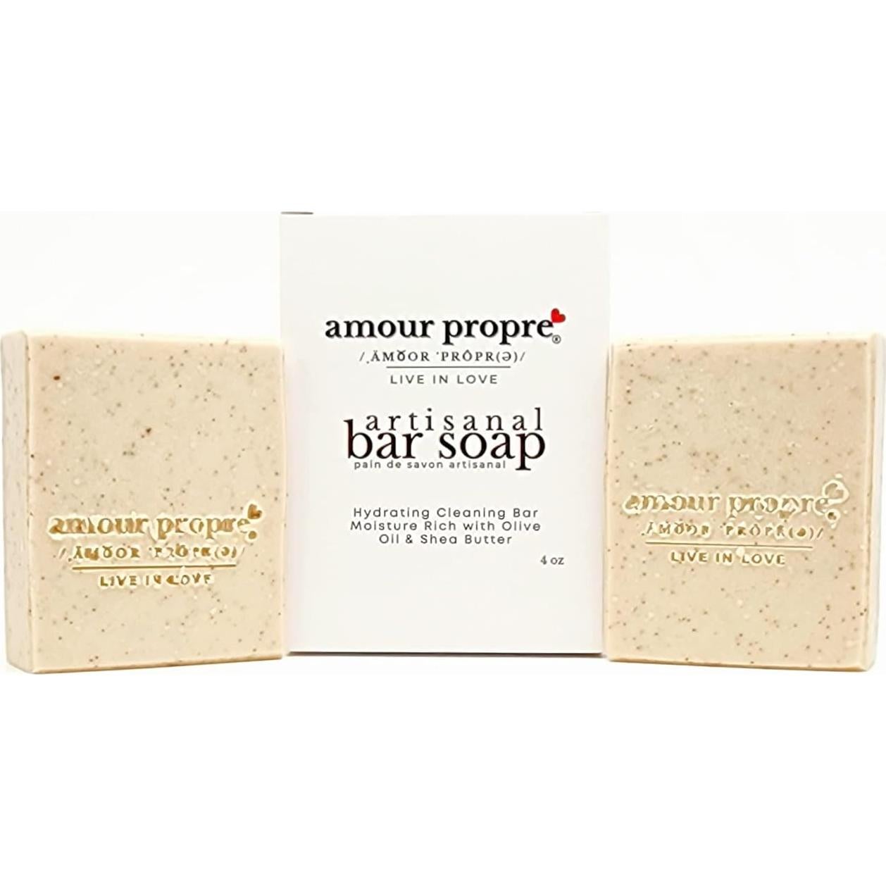 Jabón Artesanal Exfoliante de Leche de Coco y Nuez - 3 Unidades