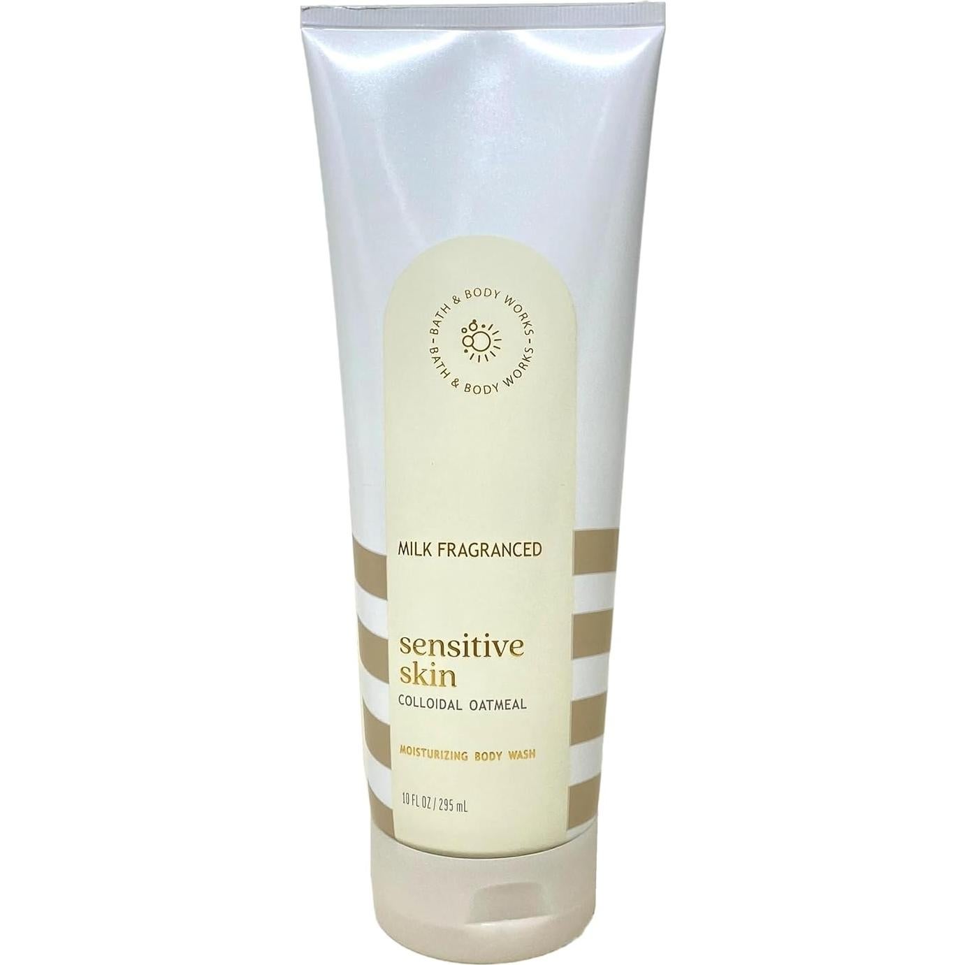 Conjunto de 3 Piezas Bath & Body Works Leche Piel Sensible