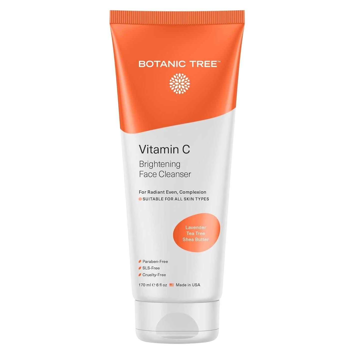 Limpiador Facial Botanic Tree Vitamina C 170g - Todo Tipo de Piel