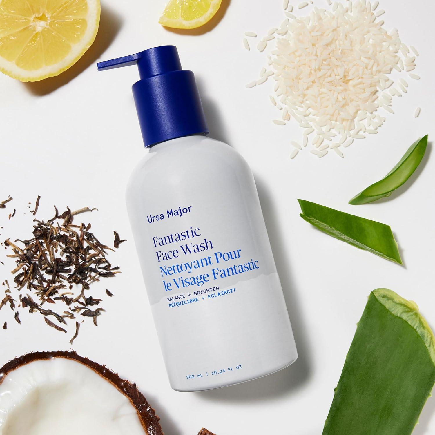 Limpiador Facial Espumoso Ursa Major 290 ml Natural Vegano