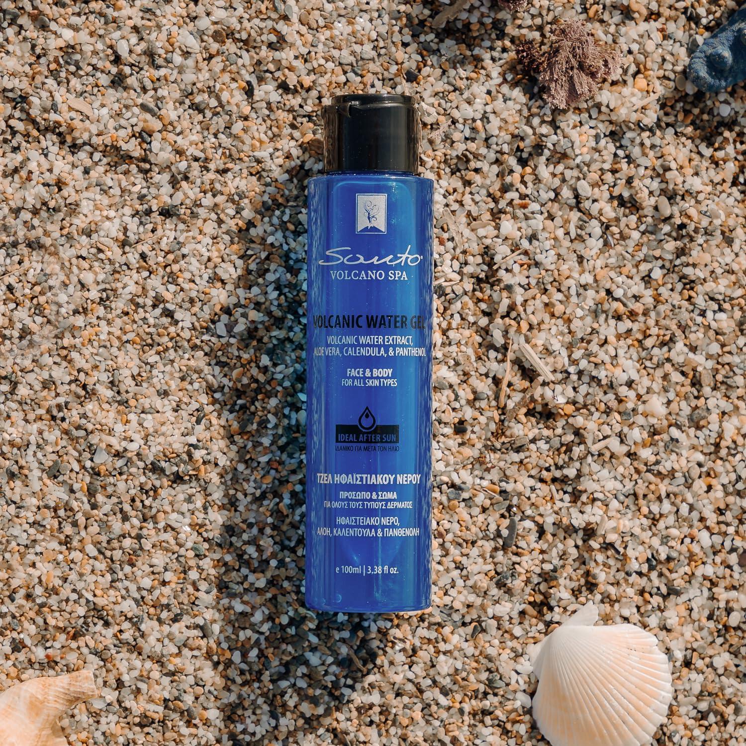 Gel de Agua Volcánico Santo Volcano 100ml - Hidratante y Calmante