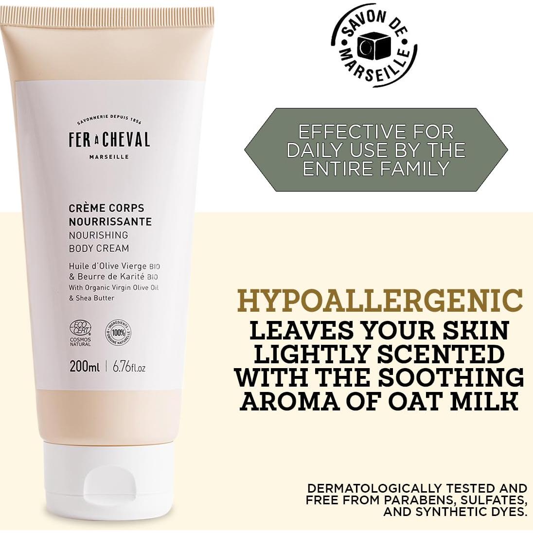 Crema Corporal Nutritiva Fer à Cheval 200ml - Aceite de Oliva y Karité
