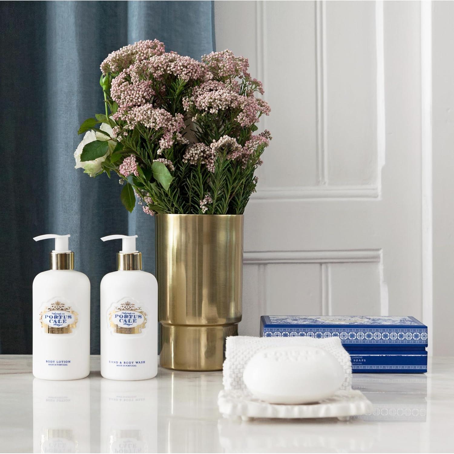 Loción Corporal Portus Cale Oro y Azul 300ml - Pimienta Rosa y Jazmín