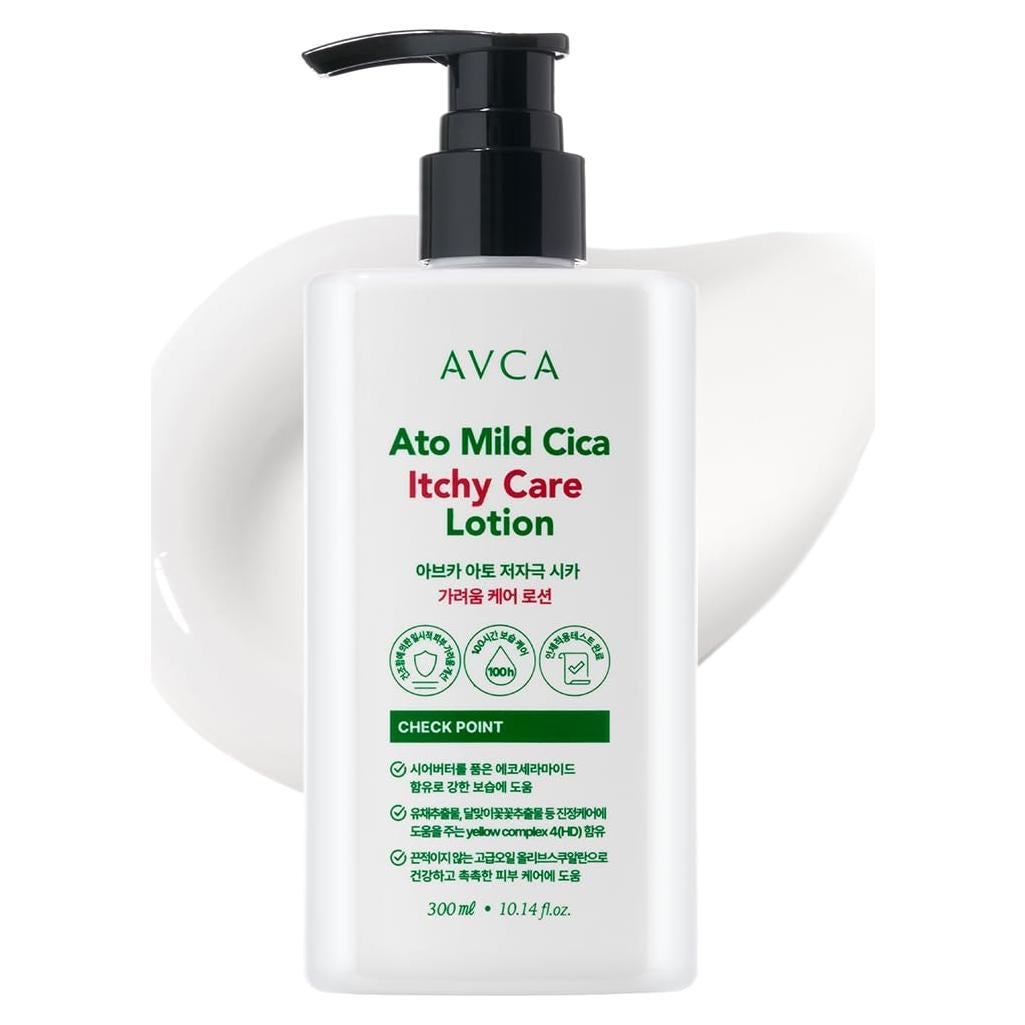 Loción Cica Ceramida AVCA 300ml para Piel Sensible