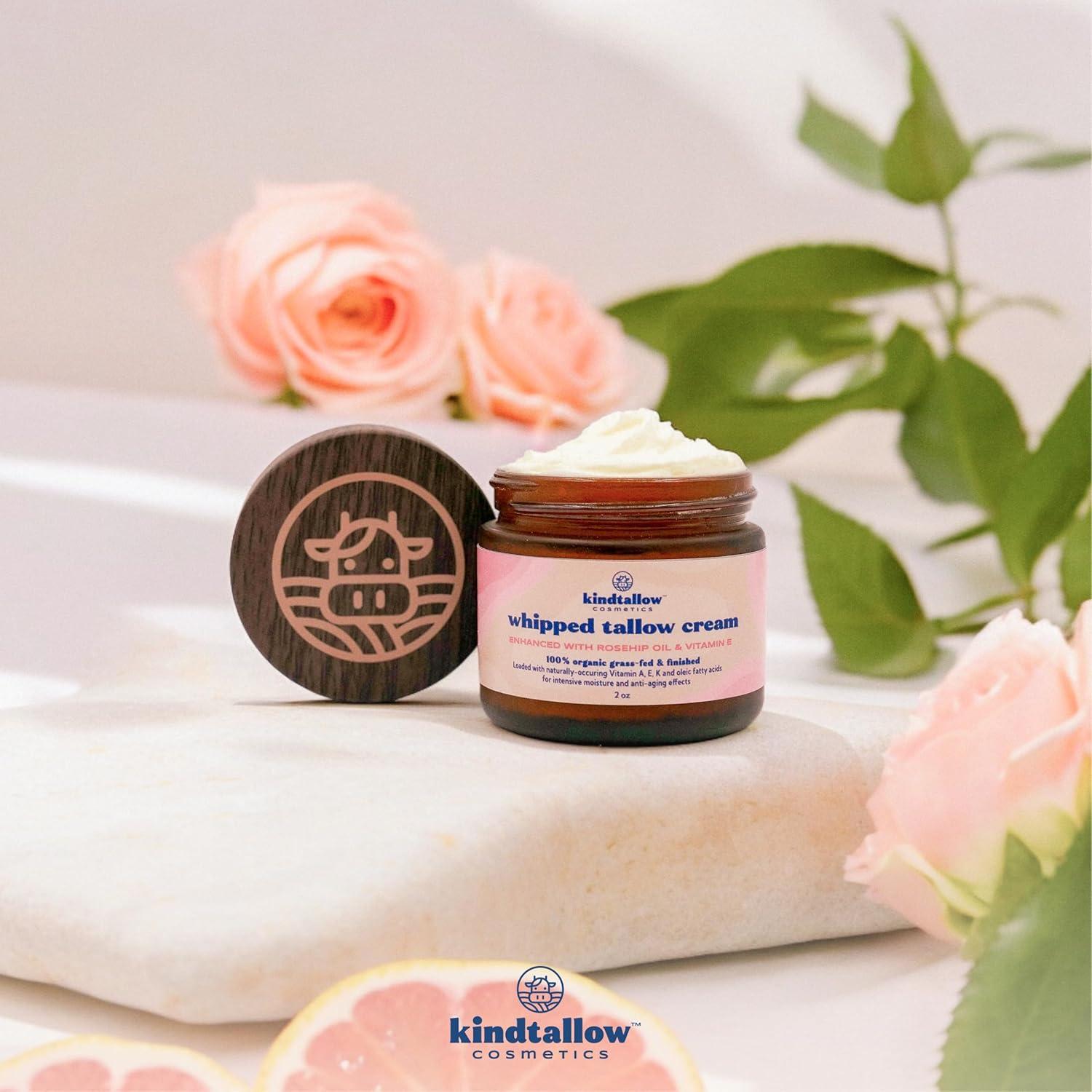 Grasa de Res Orgánica KindTallow 265 g - Hidratante Facial y Corporal