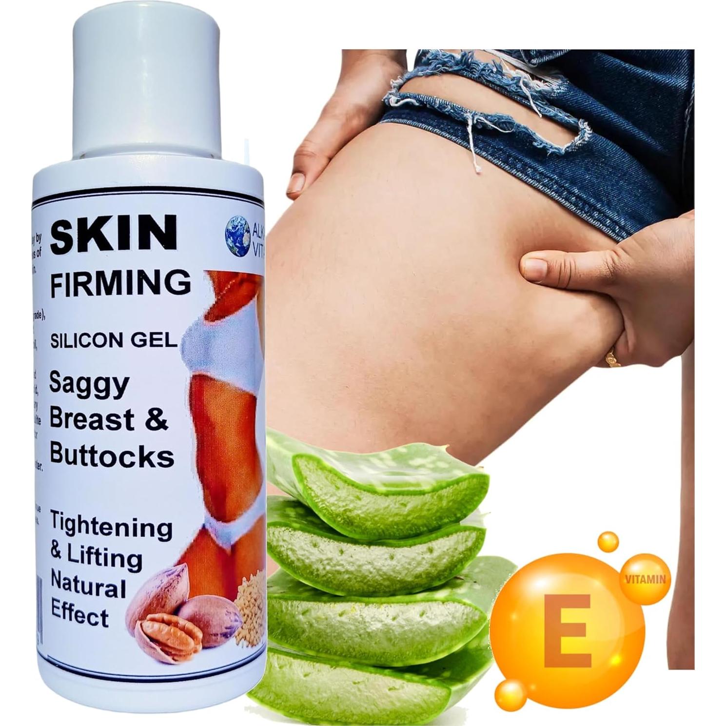 Gel Reafirmante Natural Alka Vita 120ml para Senos y Glúteos