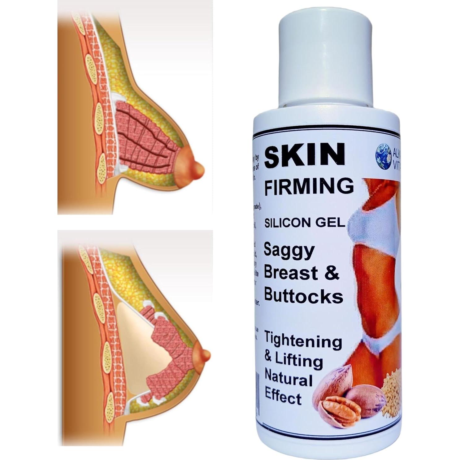 Gel Reafirmante Natural Alka Vita 120ml para Senos y Glúteos