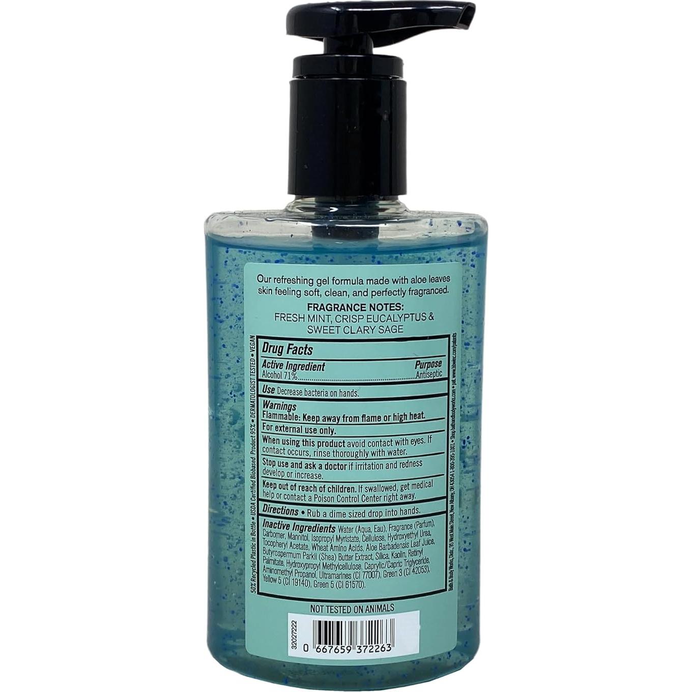 Gel de Mano Eucalipto Menta 3x225mL + Jabón Sal Himalaya