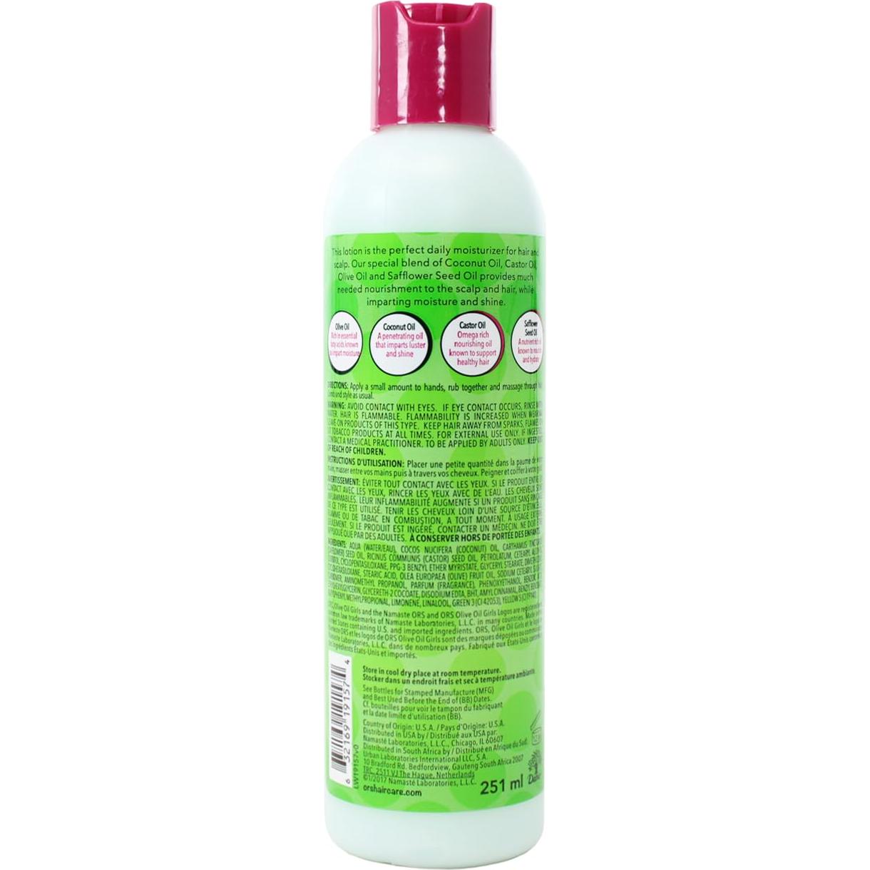 Loción Hidratante para Cabello ORS 240 ml Aceites Naturales