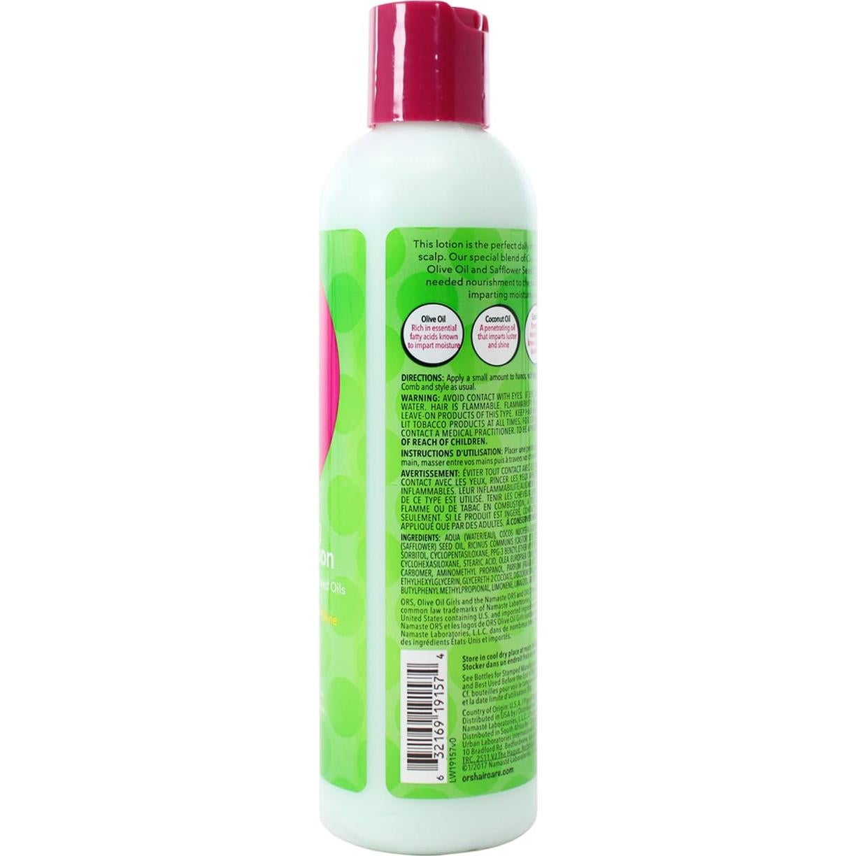 Loción Hidratante para Cabello ORS 240 ml Aceites Naturales