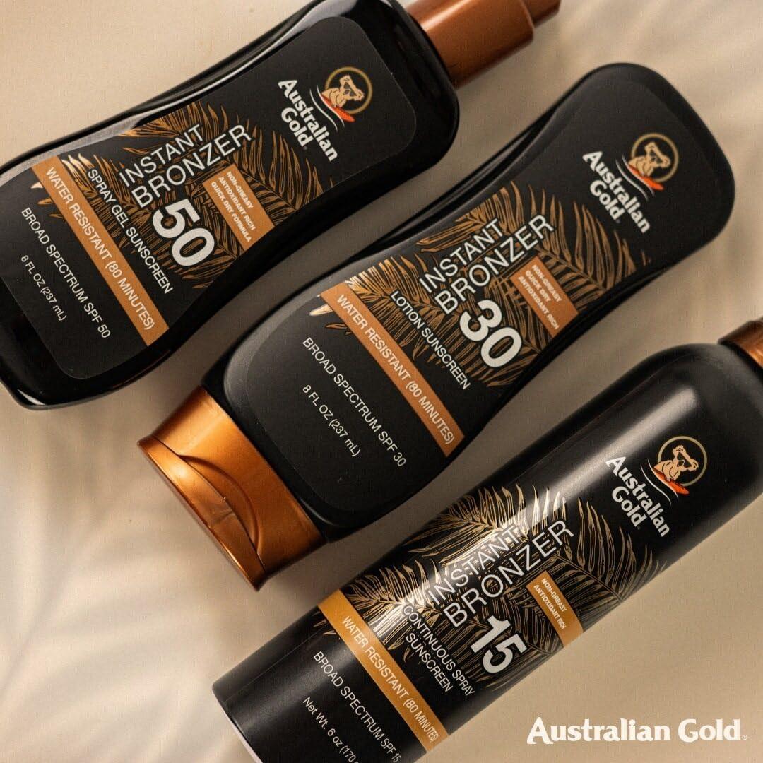 Protector Solar Gel en Spray Australian Gold SPF 15 227g
