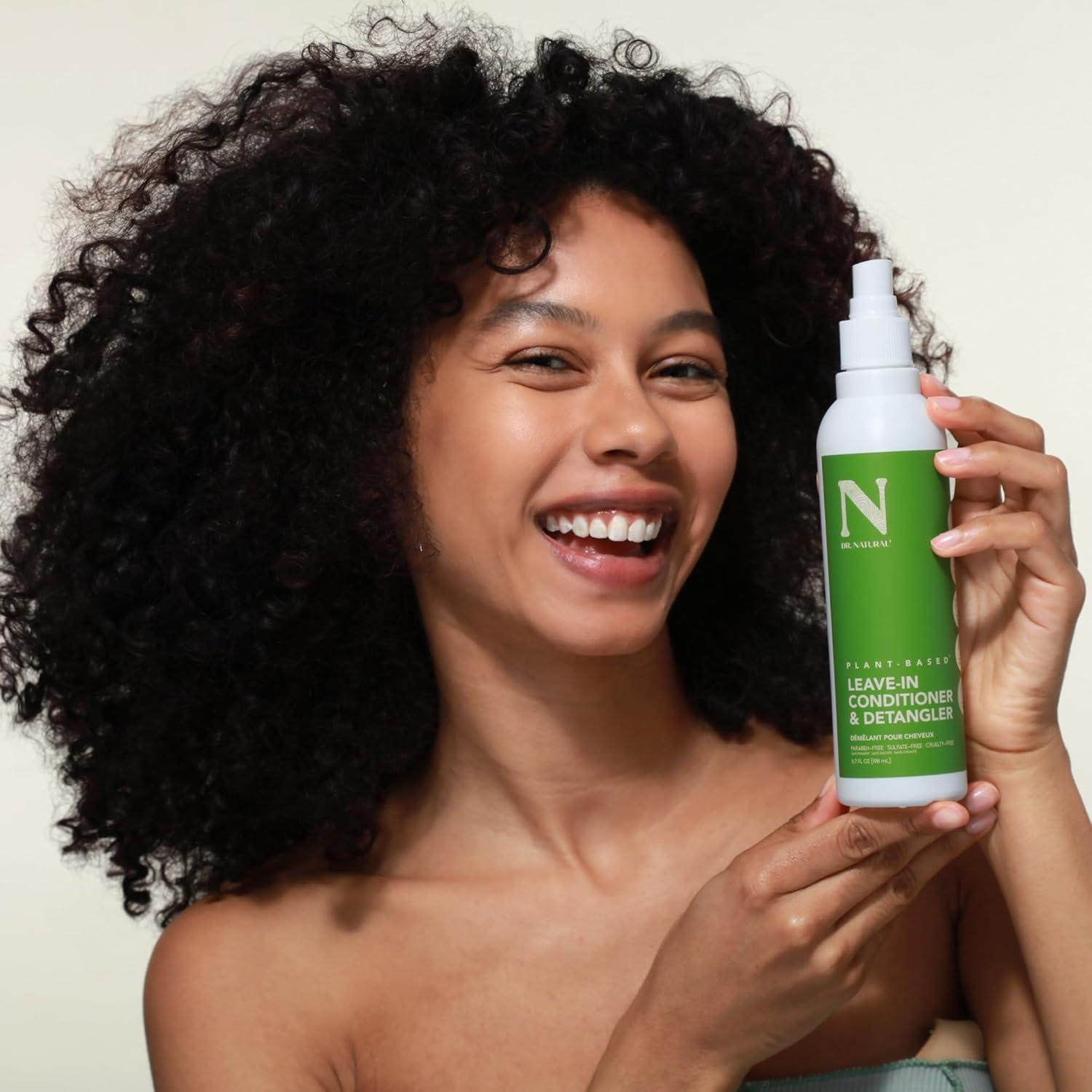 Acondicionador sin enjuague Dr. Natural 190 g - Spray desenredante