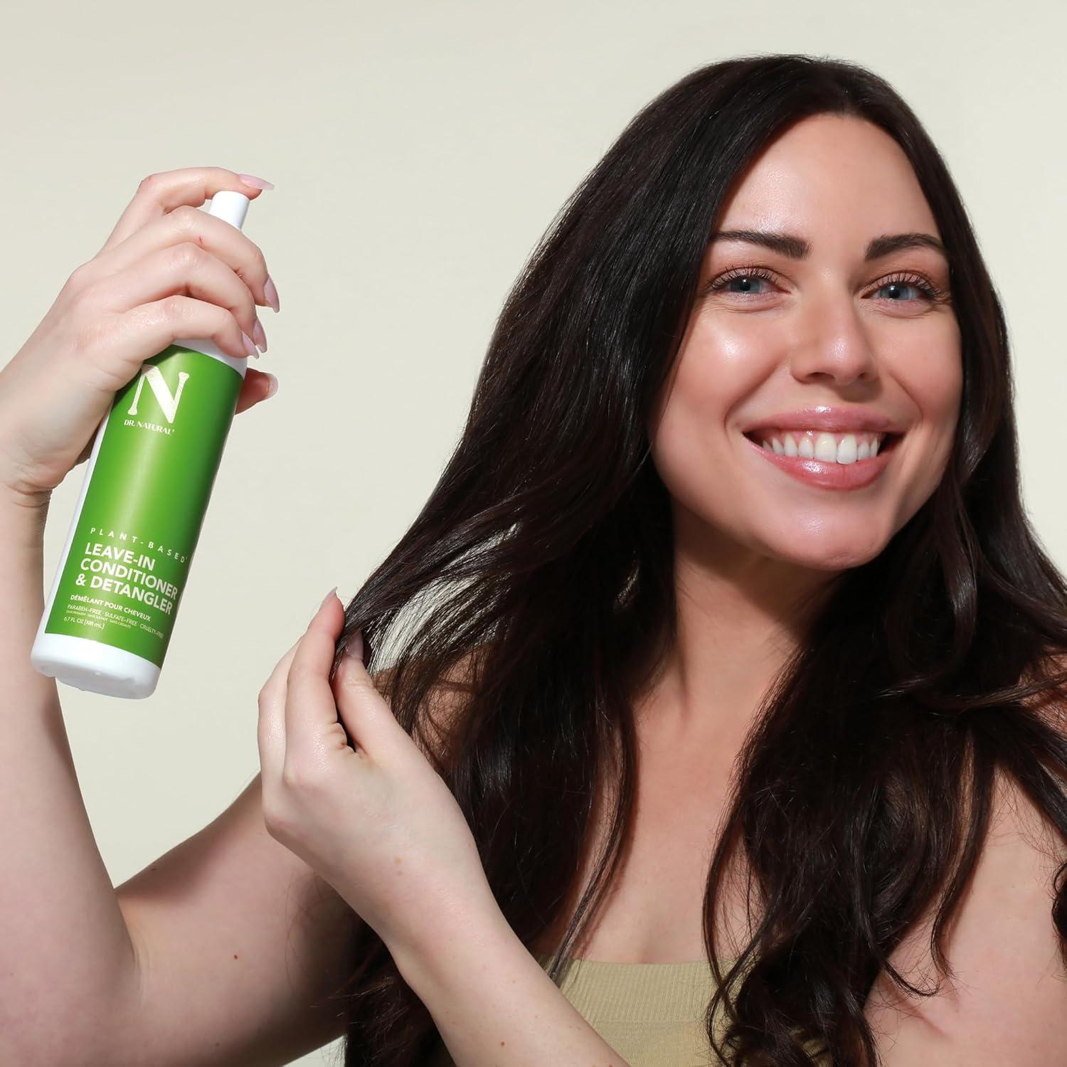 Acondicionador sin enjuague Dr. Natural 190 g - Spray desenredante