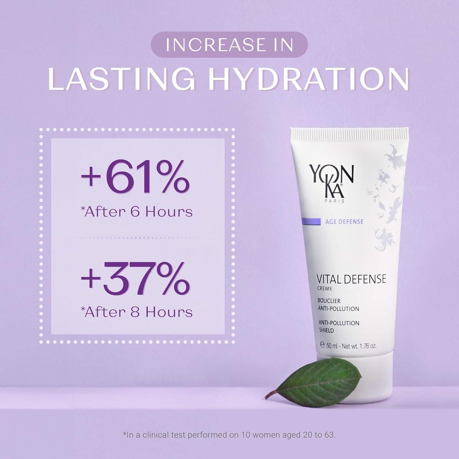 Crema de Día Yonka Vital Defense 52.65 ml Hidratante Facial