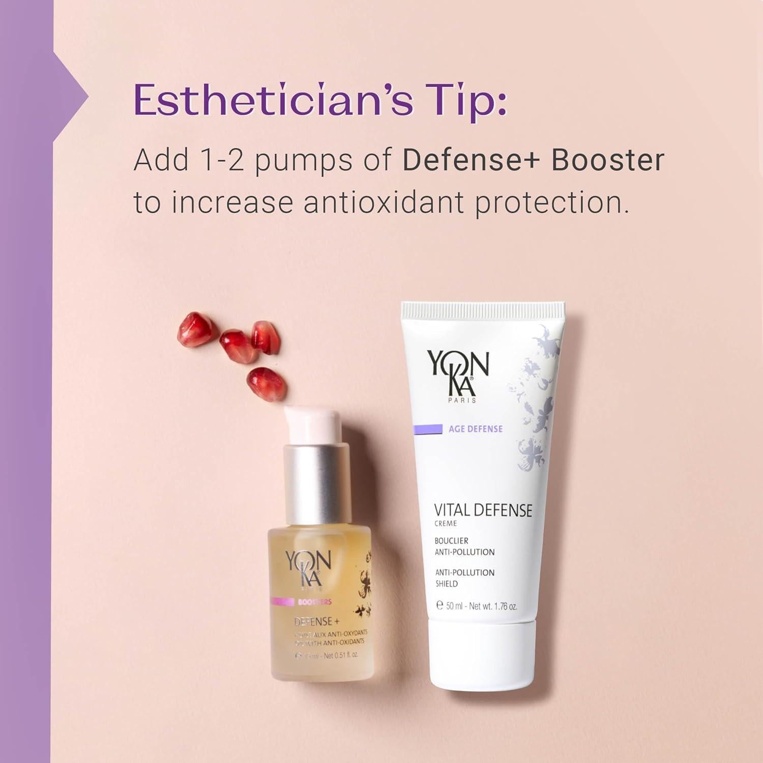 Crema de Día Yonka Vital Defense 52.65 ml Hidratante Facial