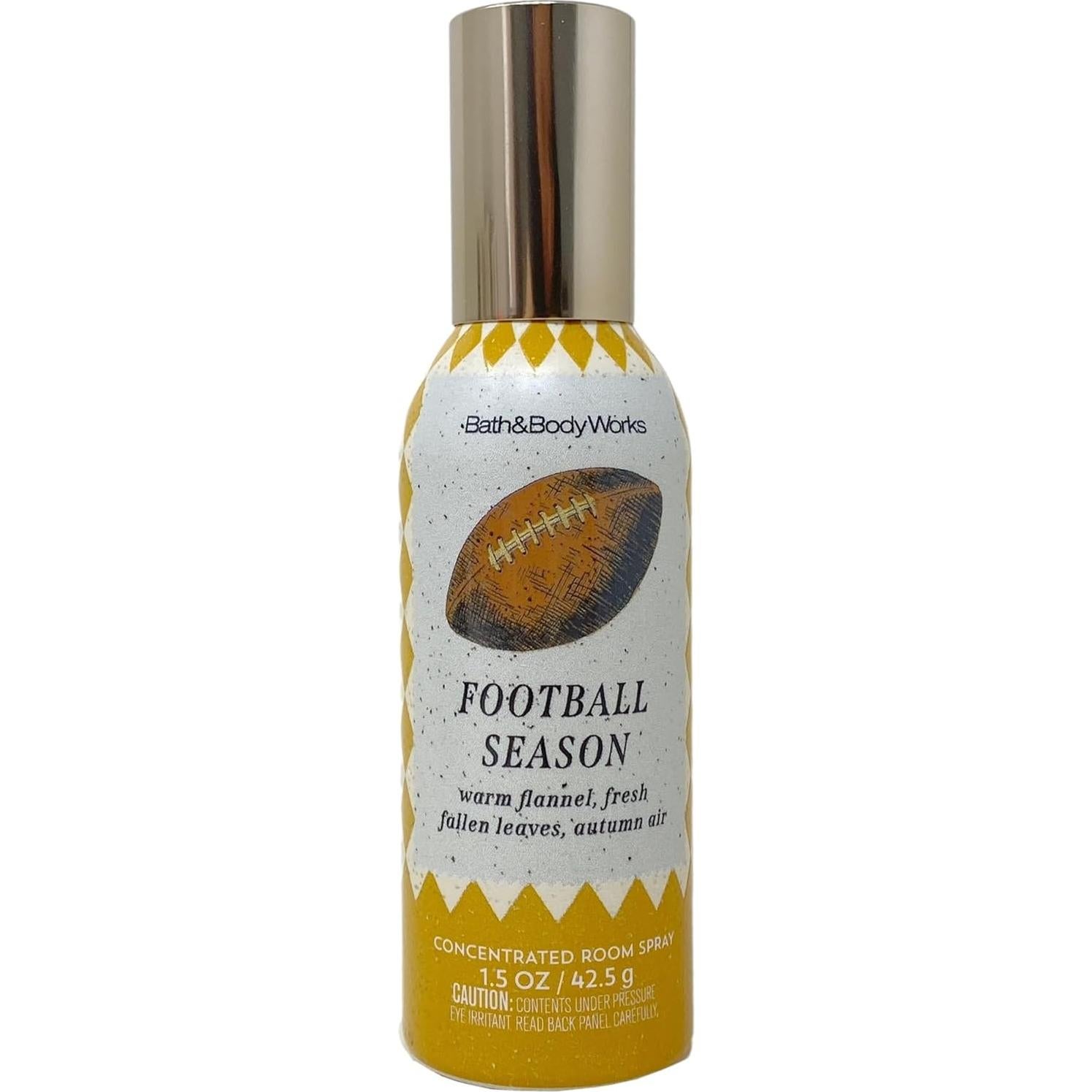 Paquete de 3 Aerosoles Ambientales Bath & Body Works - Temporada de Fútbol