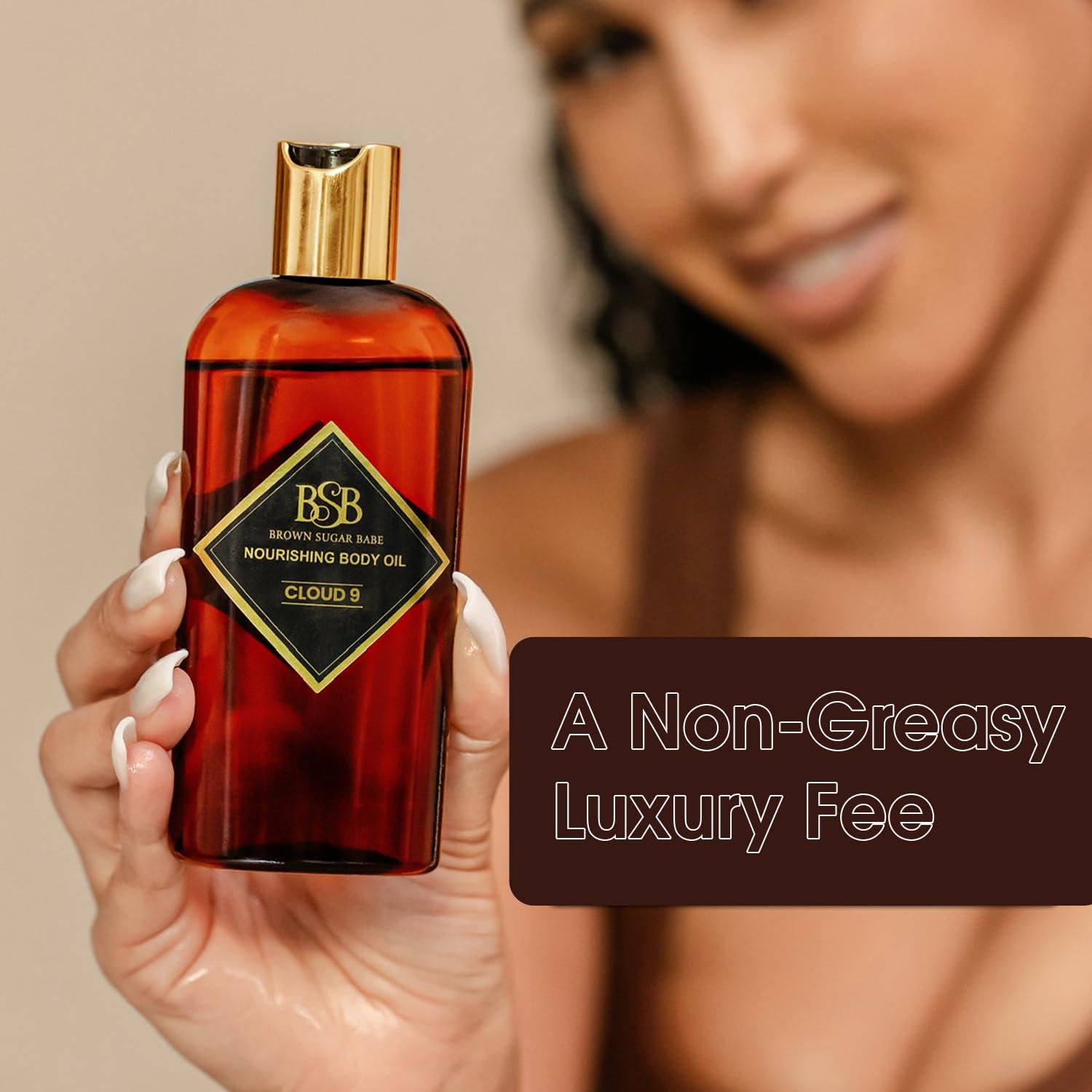 Aceite Corporal Cloud 9 Brown Sugar Babe 159g - Fragancia Vainilla y Malvavisco