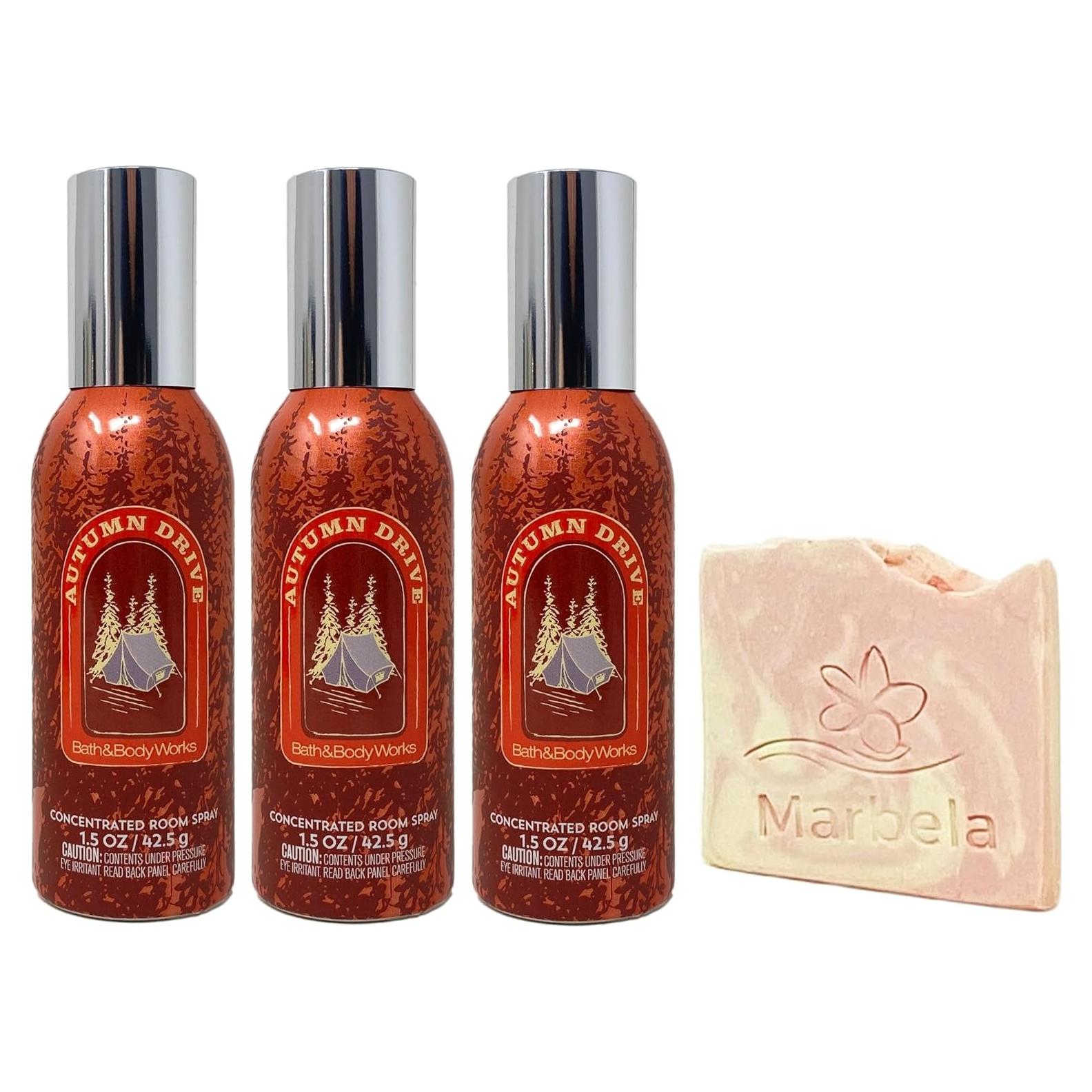 Paquete 3 Aerosoles Habitacion Bath & Body Works Otoño Drive