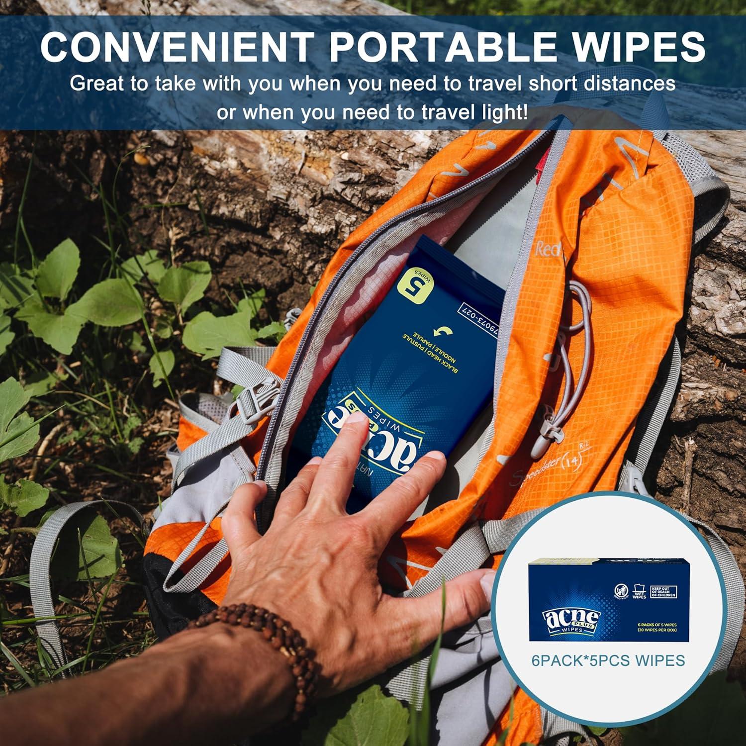 Toallitas Tratamiento Acné Natouch 321g con Ácido Salicílico