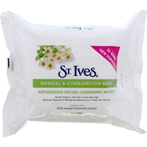 Toallitas Limpiadoras Faciales St. Ives - 35 Unidades