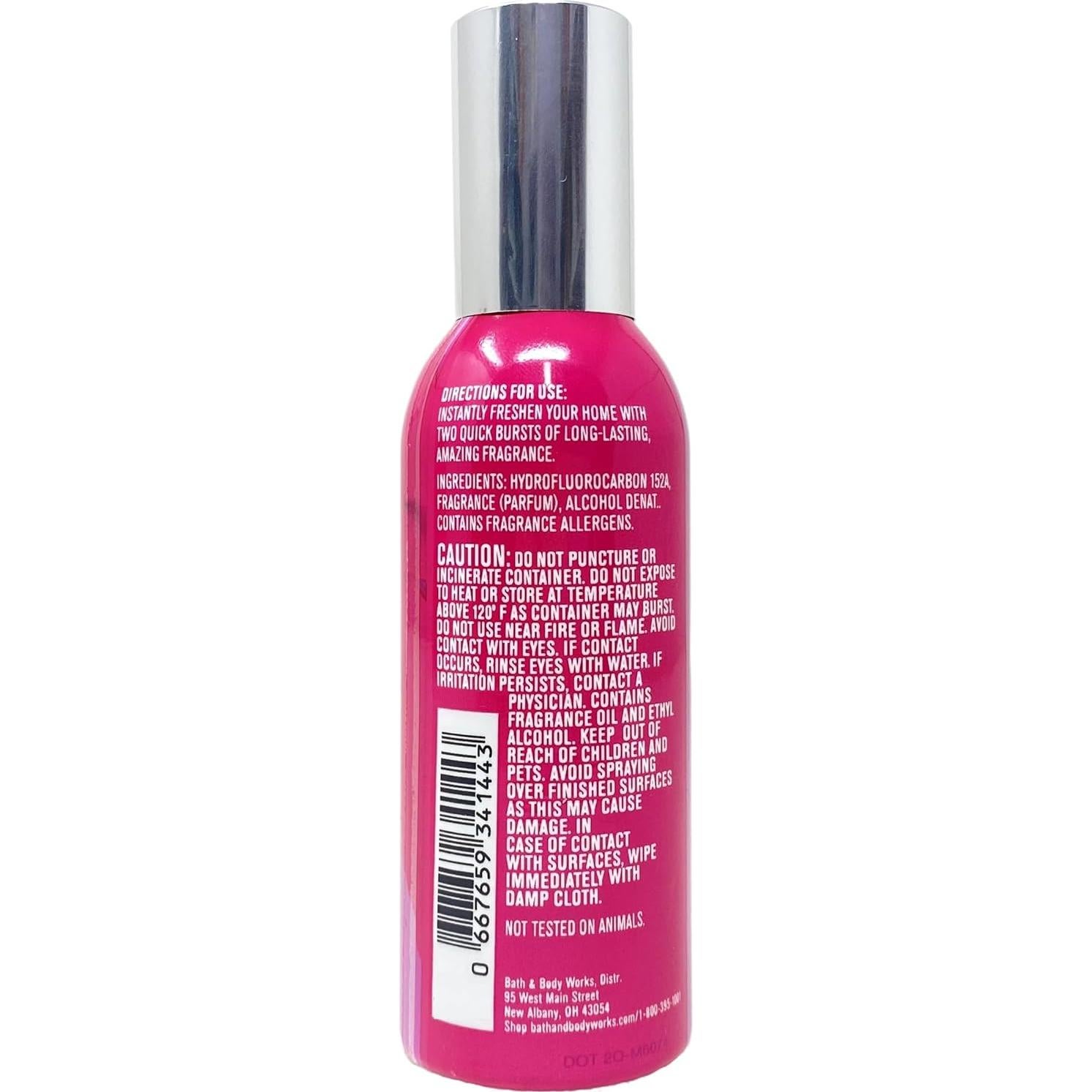 Spray de Habitación Concentrado Baño y Cuerpo Trabajos Perfecto en Rosa - 2 Piezas con Jabón de Sal de Himalaya