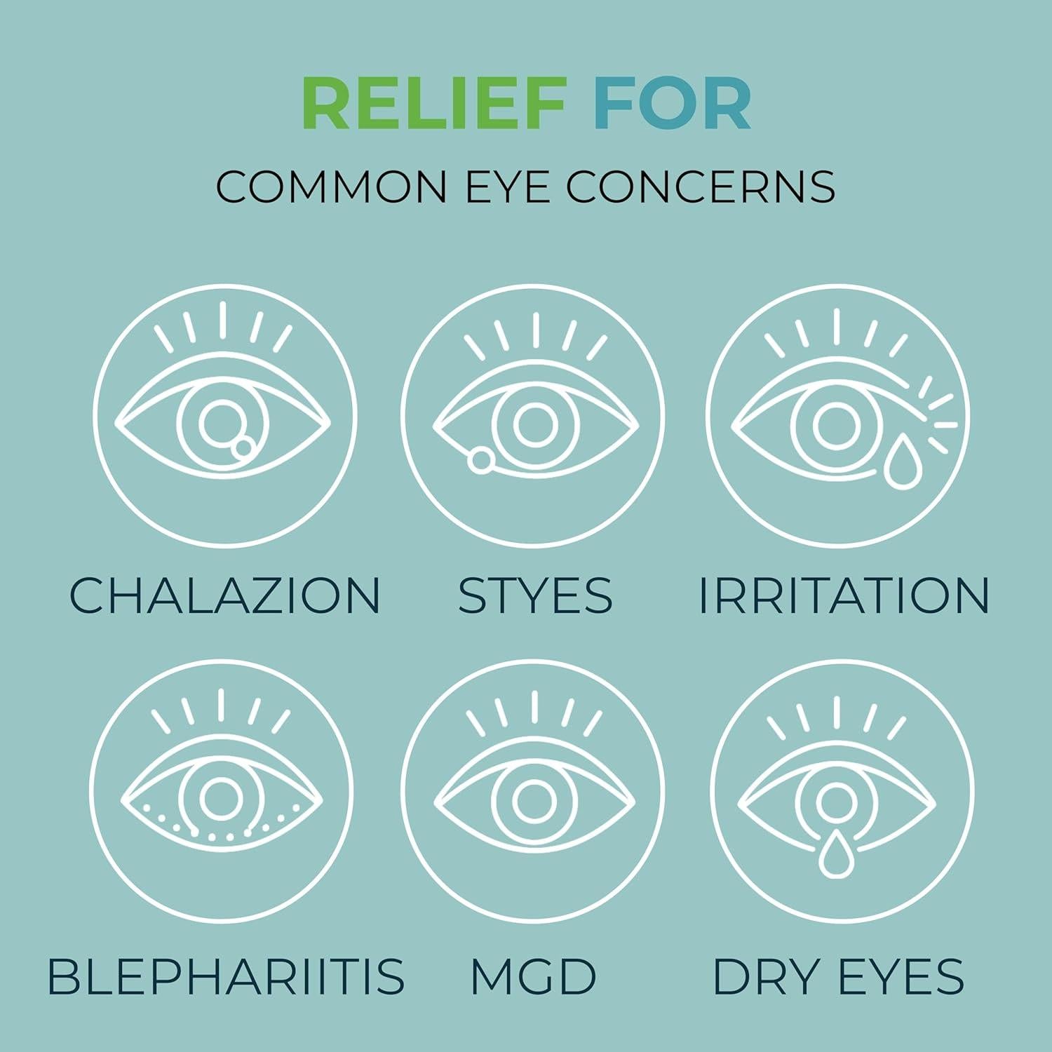 Toallitas Oculares NOVEHA 120 Pcs con Ácido Hialurónico