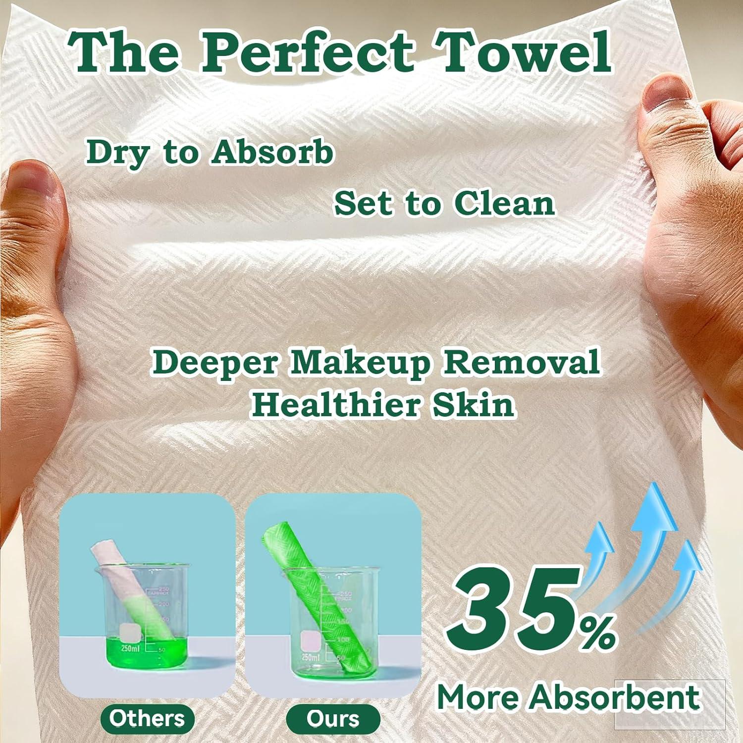 Toallas desechables ultra absorbentes Verttech 100 unidades