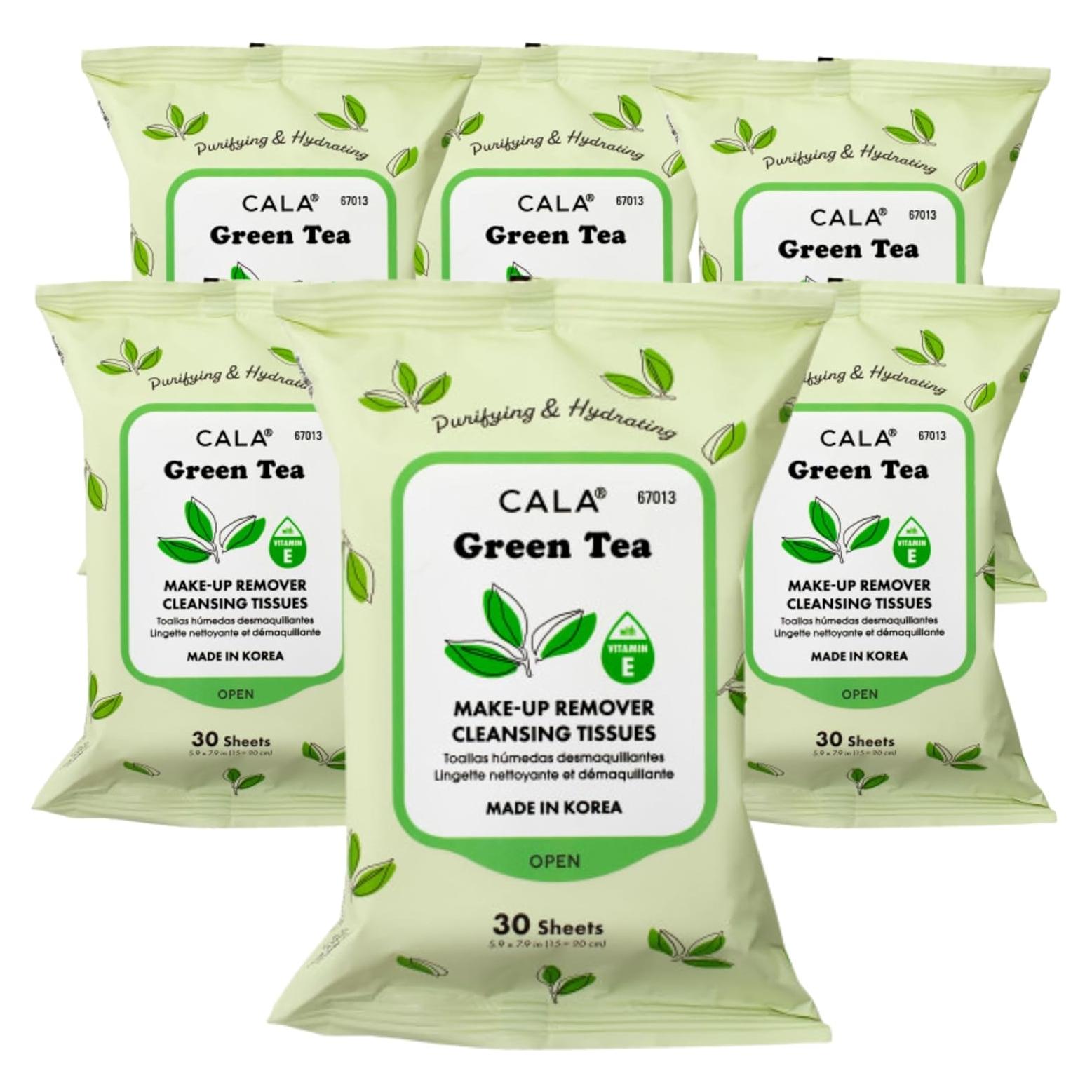 Toallitas Desmaquillantes CALA Pepino 30 Unidades - Hidratantes