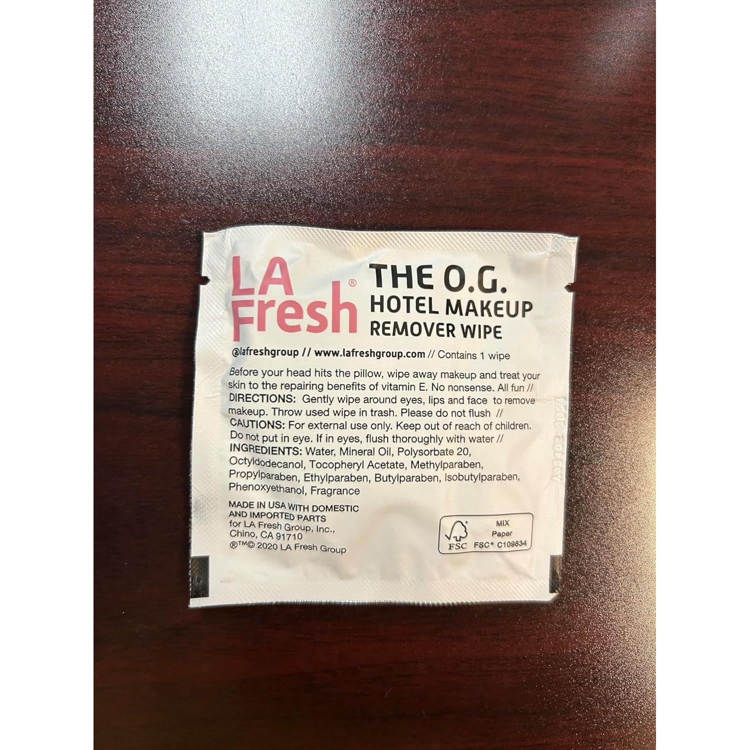 Toallitas Desmaquillantes Faciales La Fresh, 50 Unidades, Hidratantes