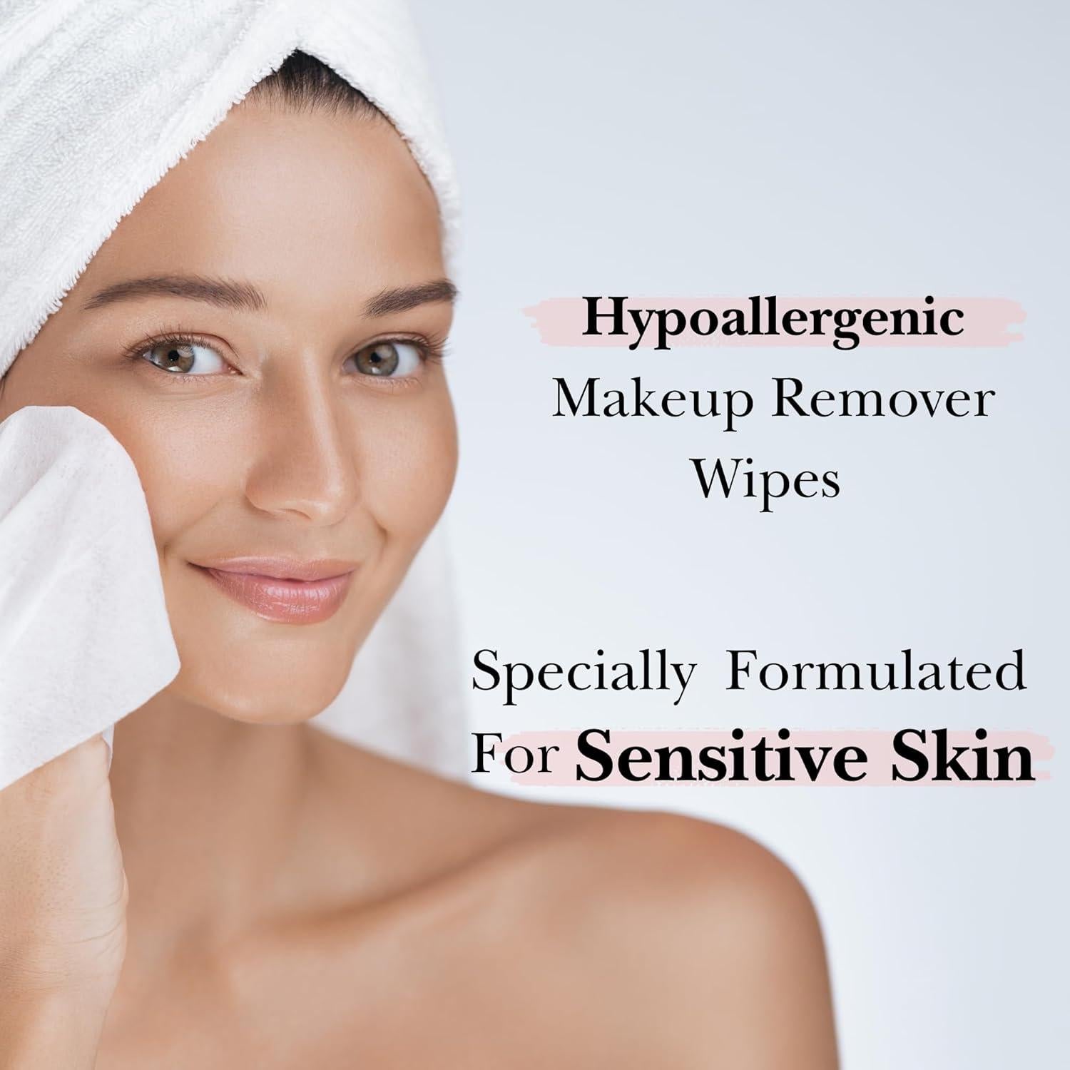 Toallitas Desmaquillantes Hipoalergénicas Mivida - 75 Unidades