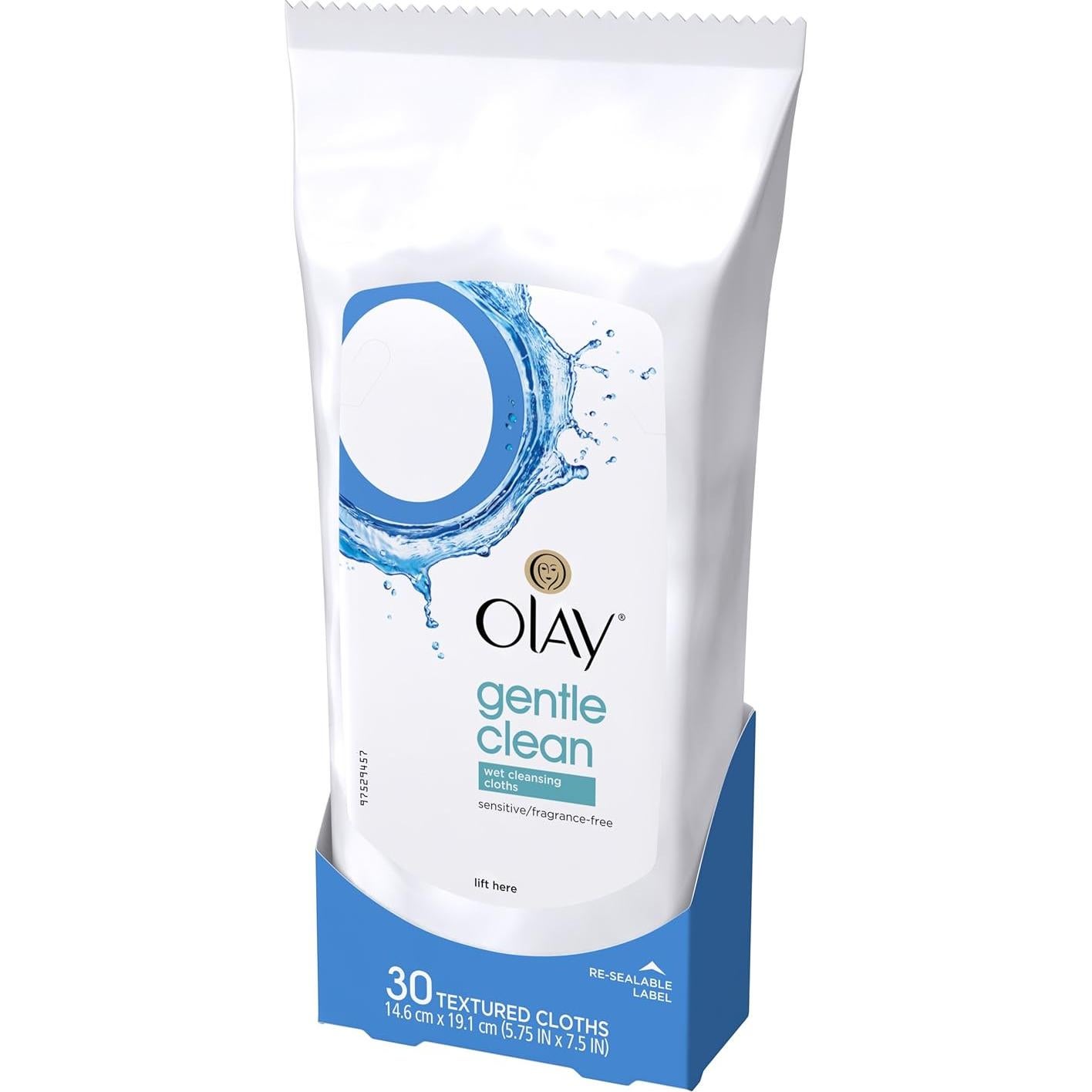 Toallitas de limpieza húmedas Olay 30 unidades paquete de 3