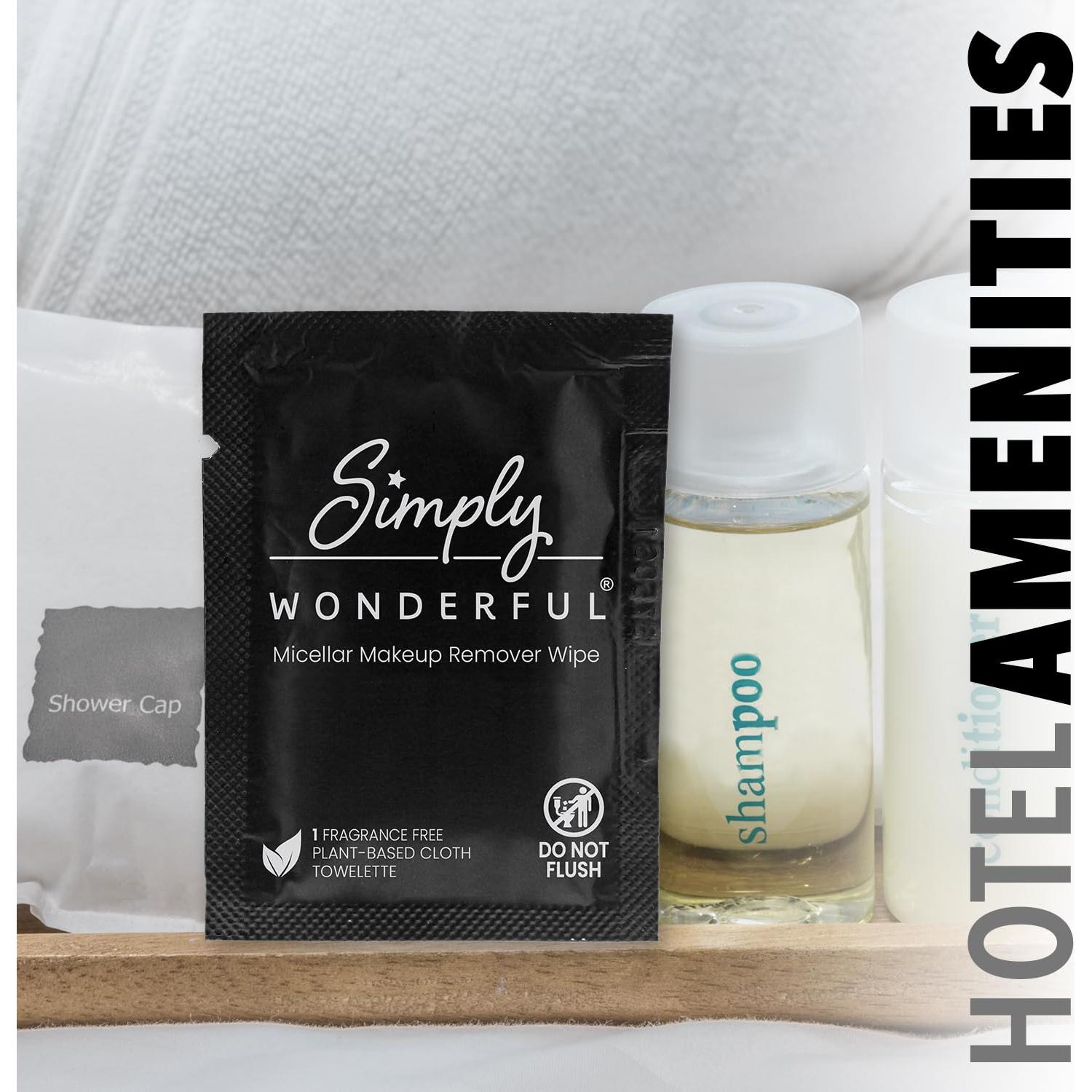 Toallitas Desmaquillantes Biodegradables Simplemente Maravilloso 100 Unidades