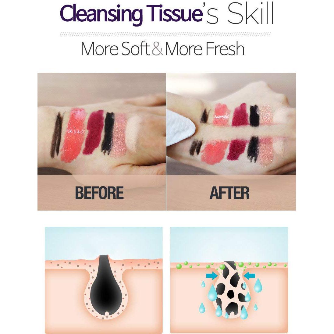 Toallitas Desmaquillantes Epielle con Aceite de Argán - 240 Hojas