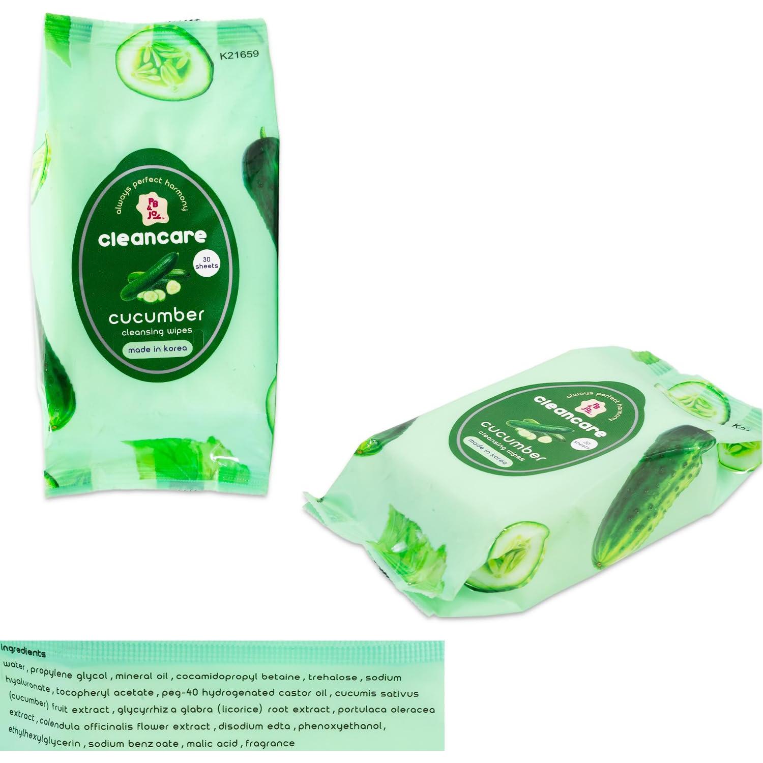 Toallitas Desmaquillantes Coreanas Variadas 180 Unidades