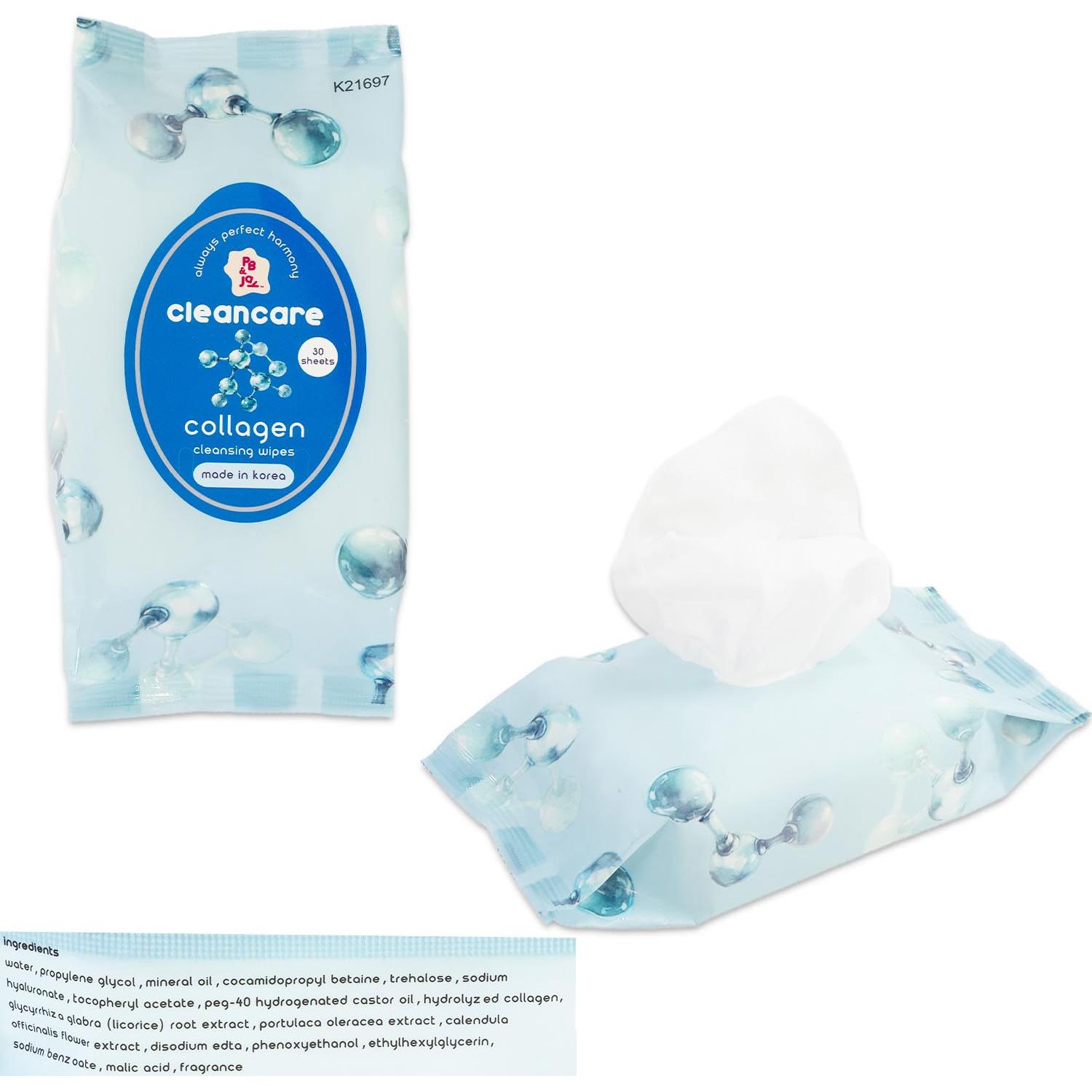 Toallitas Desmaquillantes Coreanas Variadas 180 Unidades