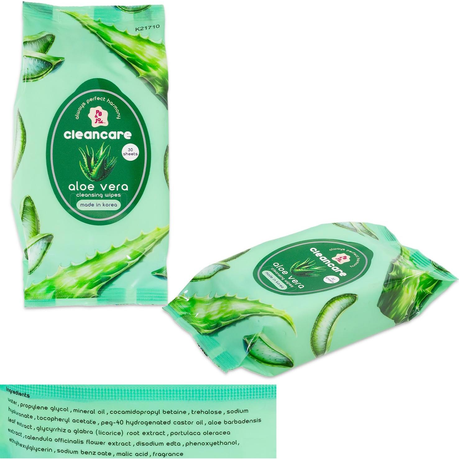 Toallitas Desmaquillantes Coreanas Variadas 180 Unidades