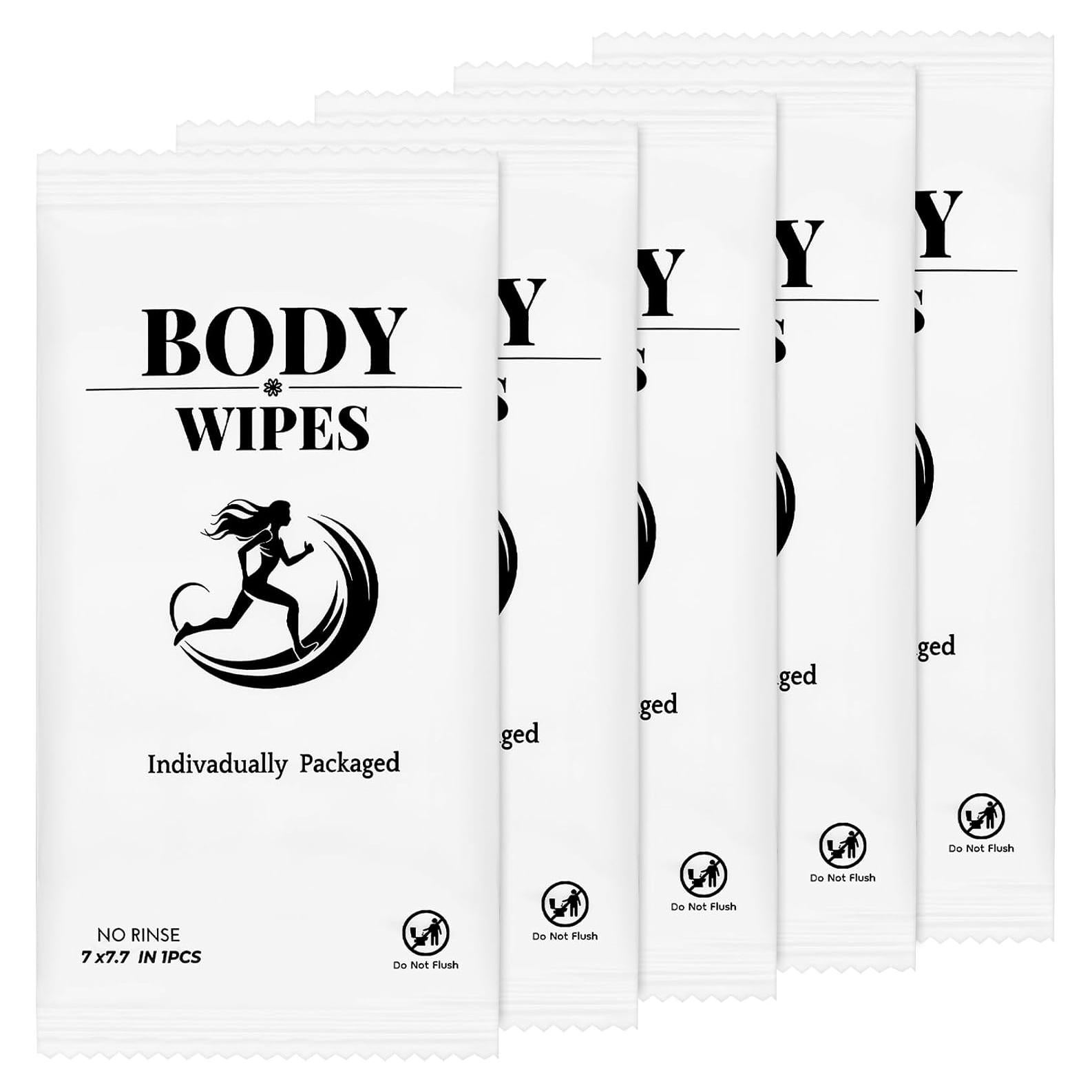 200 Toallitas Corporales Individuales Enjamyo 17.78x19.81cm