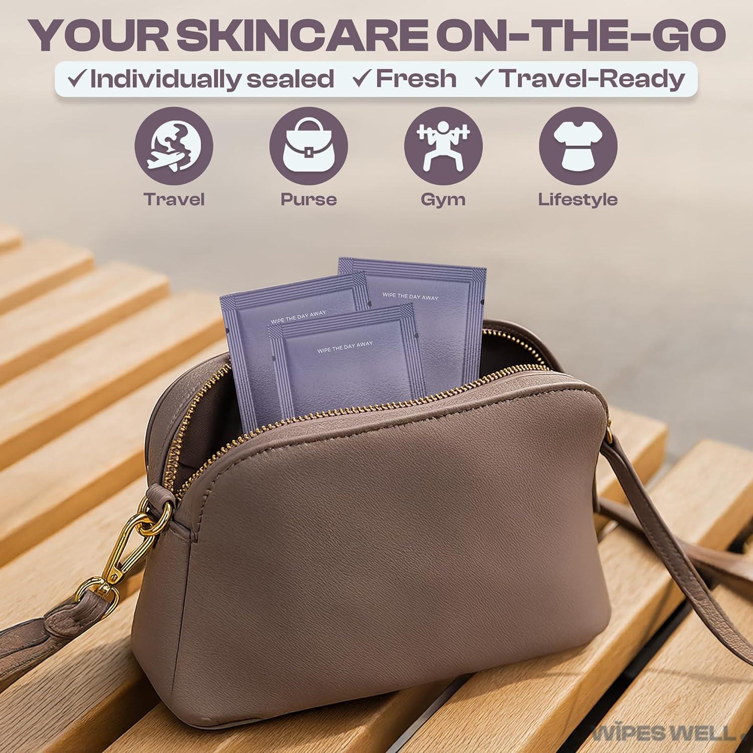 Toallitas Desmaquillantes Veganas Wipes Well 21 Unidades Sin Fragancia