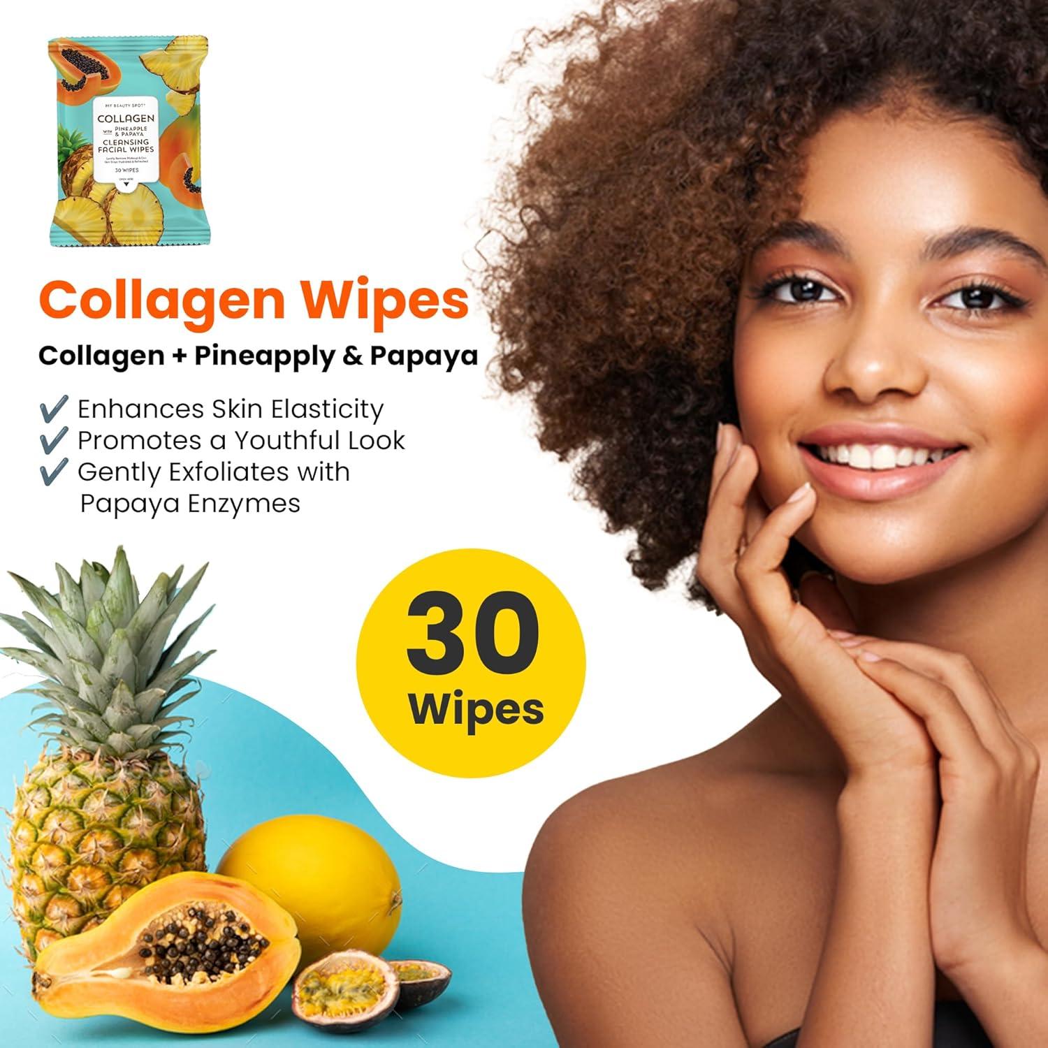 Toallitas Limpiadoras Faciales Mi Punto de Belleza - 120 Pcs