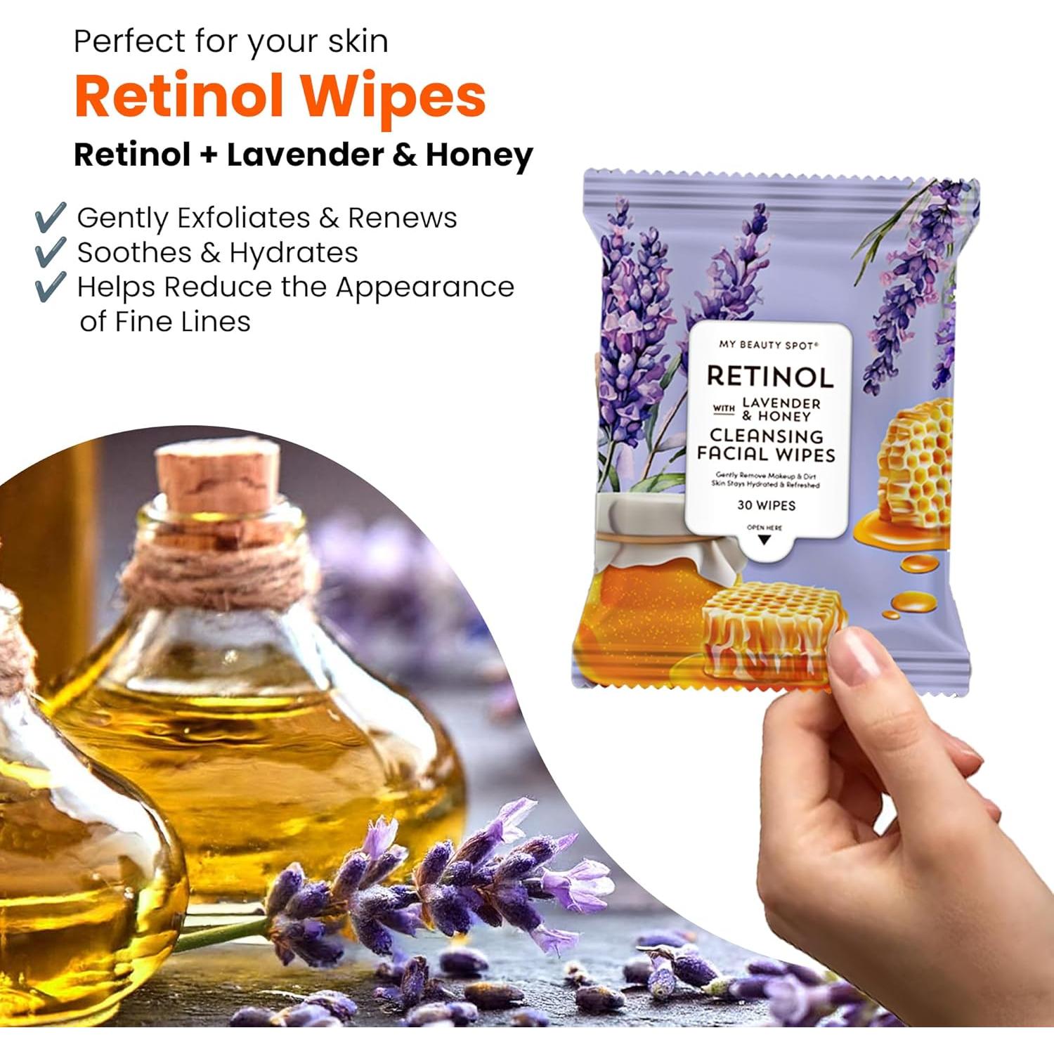 Toallitas Limpiadoras Faciales Mi Punto de Belleza - 120 Pcs