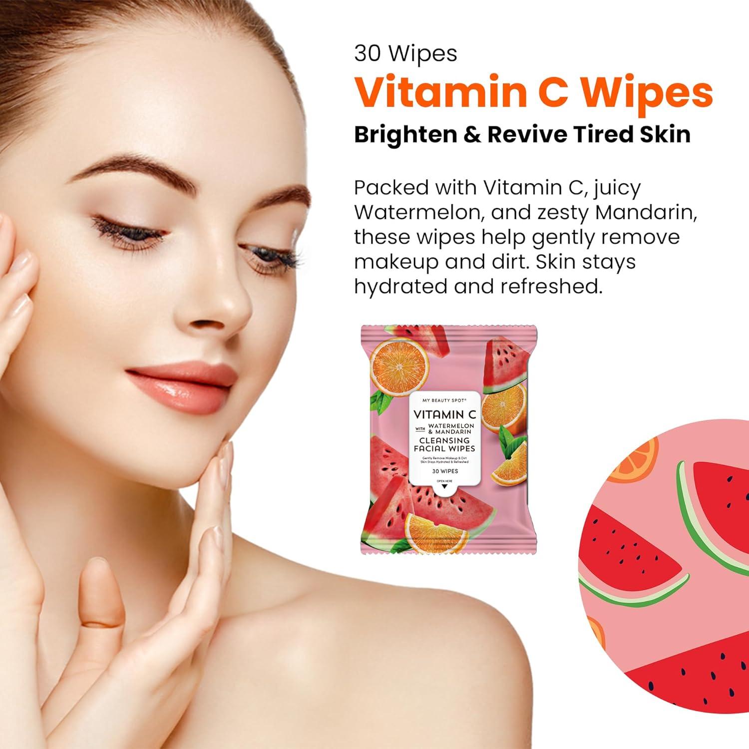 Toallitas Limpiadoras Faciales Mi Punto de Belleza - 120 Pcs