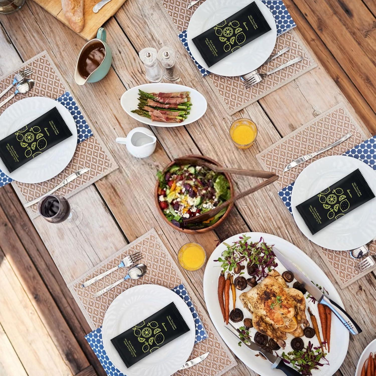 Toallitas Húmedas de Algodón Twoworld 200 Unidades Aroma Limón