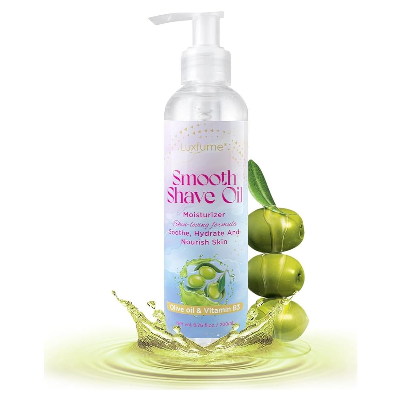 Aceite de Afeitar para Mujeres Luxfume 199.5 ml - Hidratante