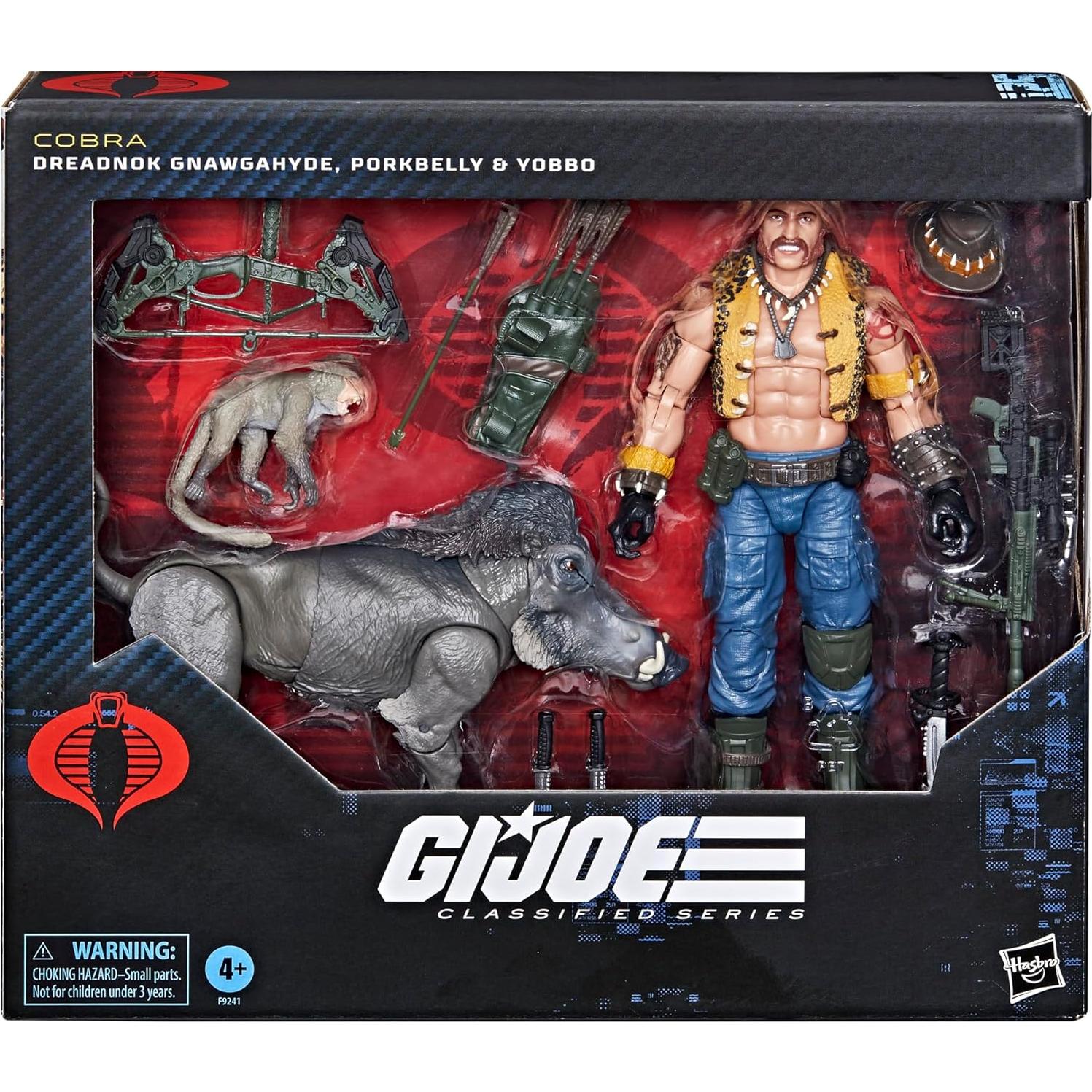 Figura de Acción G.I. Joe Dreadnok Gnawgahyde 150 mm con Accesorios