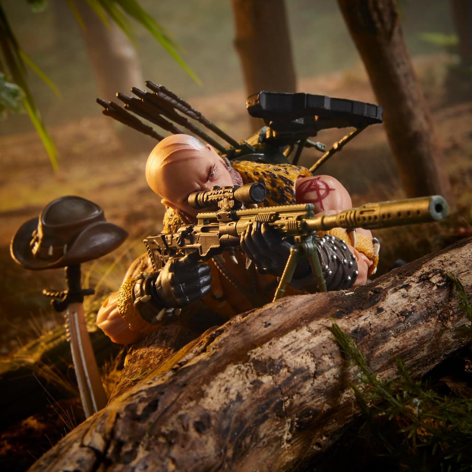 Figura de Acción G.I. Joe Dreadnok Gnawgahyde 150 mm con Accesorios