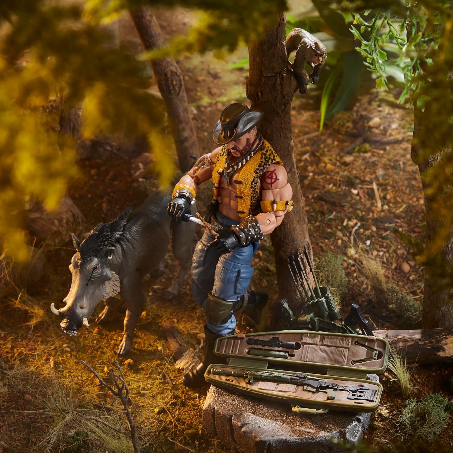 Figura de Acción G.I. Joe Dreadnok Gnawgahyde 150 mm con Accesorios