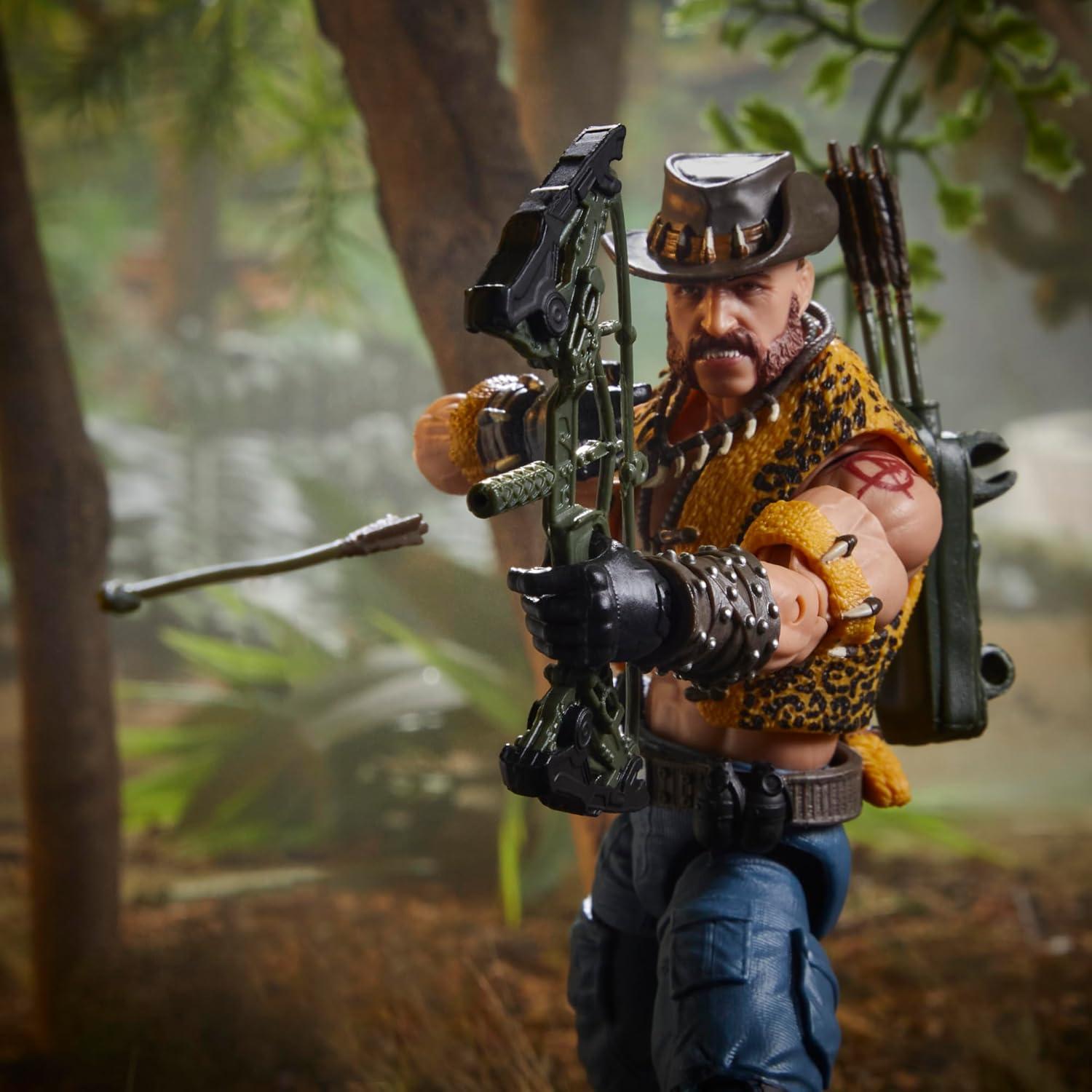 Figura de Acción G.I. Joe Dreadnok Gnawgahyde 150 mm con Accesorios