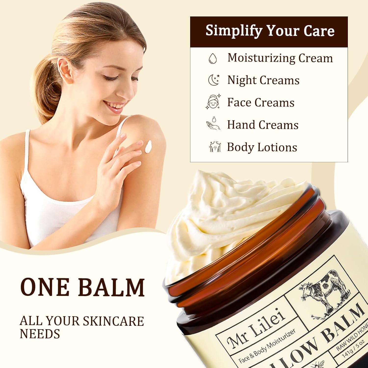 Bálsamo Hidratante Natural Loción Corporal 141g - Sebo de Res