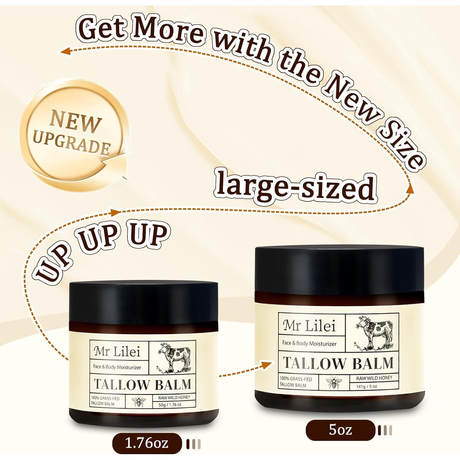 Bálsamo Hidratante Natural Loción Corporal 141g - Sebo de Res