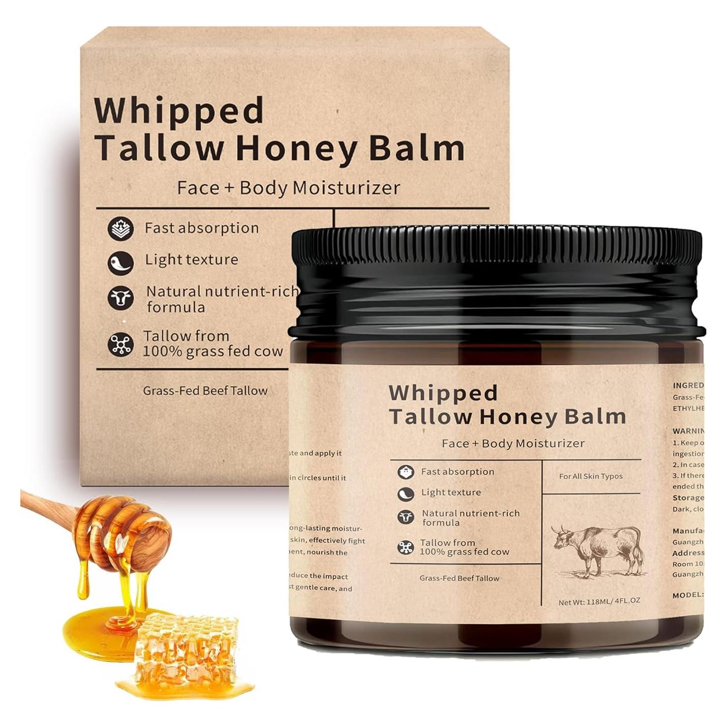 Bálsamo Hidratante Natural Lymznus 113.4 g - Grasa de Res y Miel